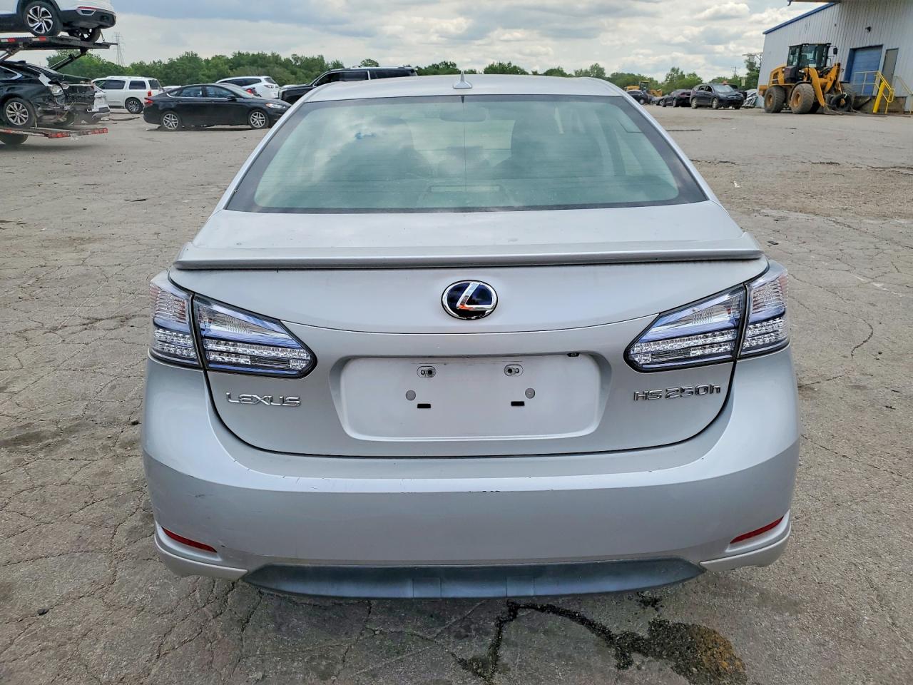 2010 Lexus Hs 250h Серебряный vin: JTHBB1BA6A2005092
