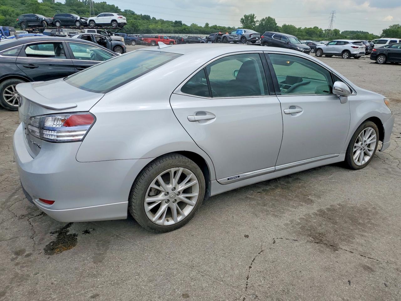 2010 Lexus Hs 250h Серебряный vin: JTHBB1BA6A2005092