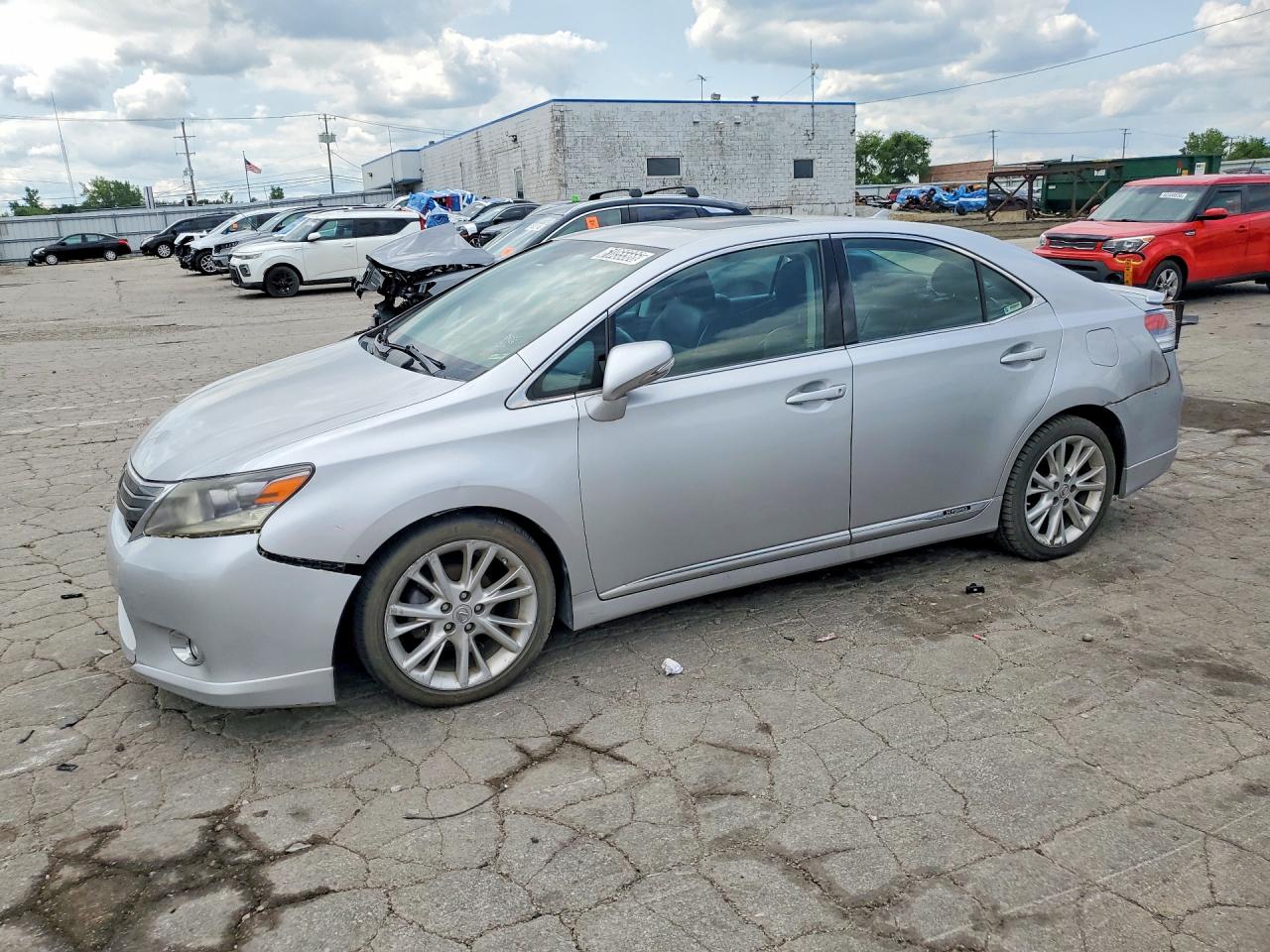 2010 Lexus Hs 250h Серебряный vin: JTHBB1BA6A2005092