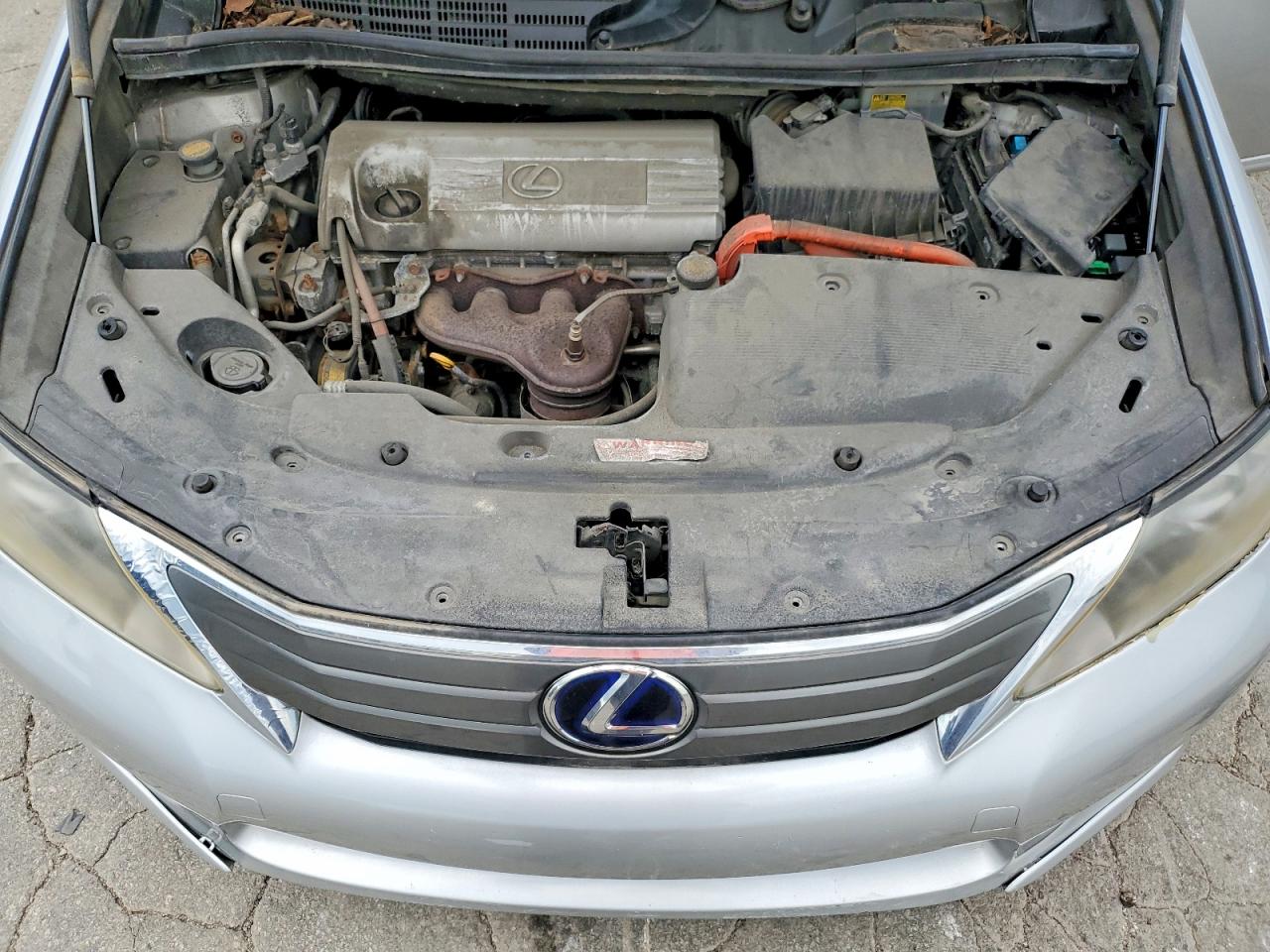 2010 Lexus Hs 250h Серебряный vin: JTHBB1BA6A2005092