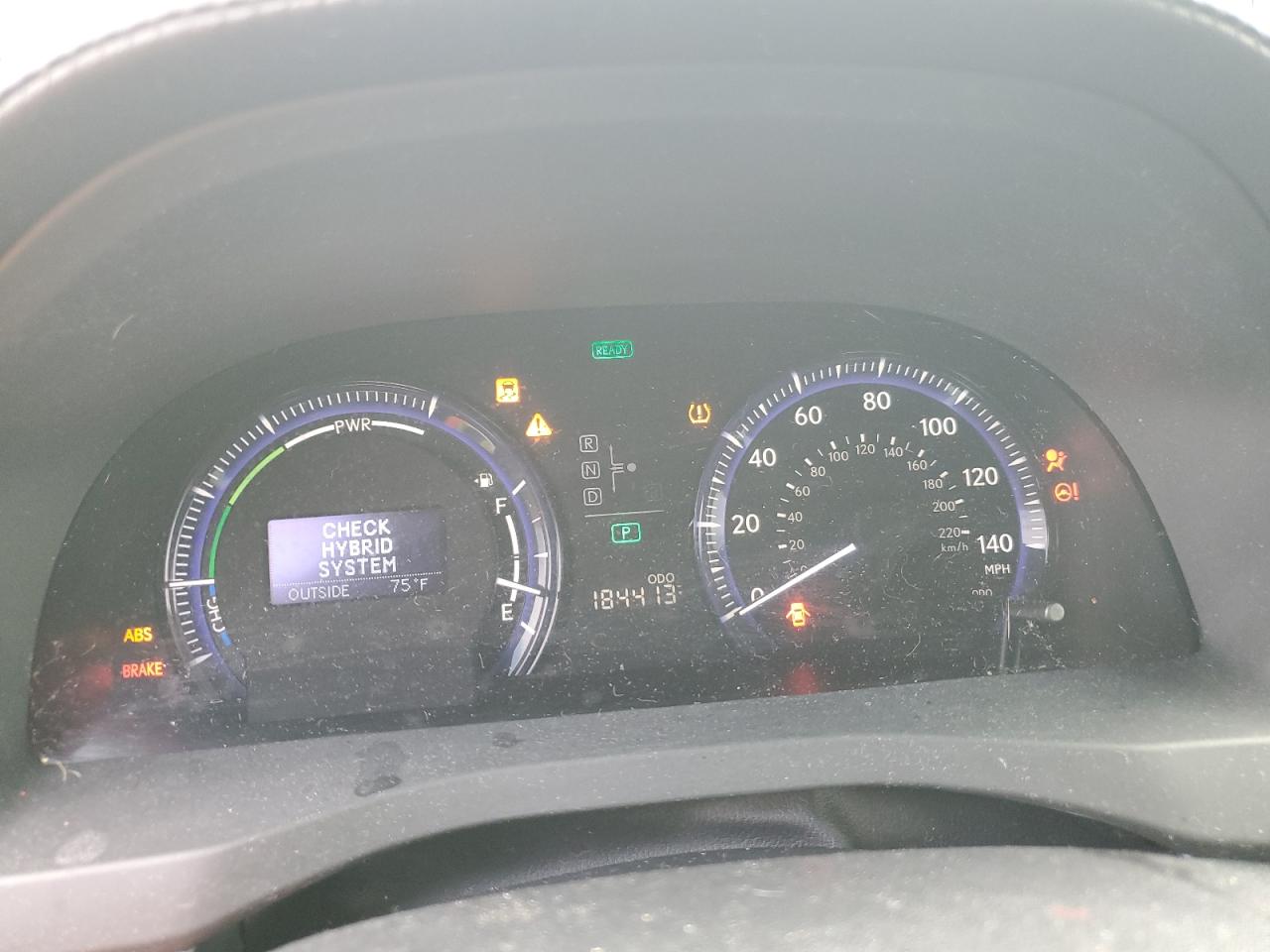 2010 Lexus Hs 250h Серебряный vin: JTHBB1BA6A2005092 Damage: Warning Light - Abs, On, Unacceptable