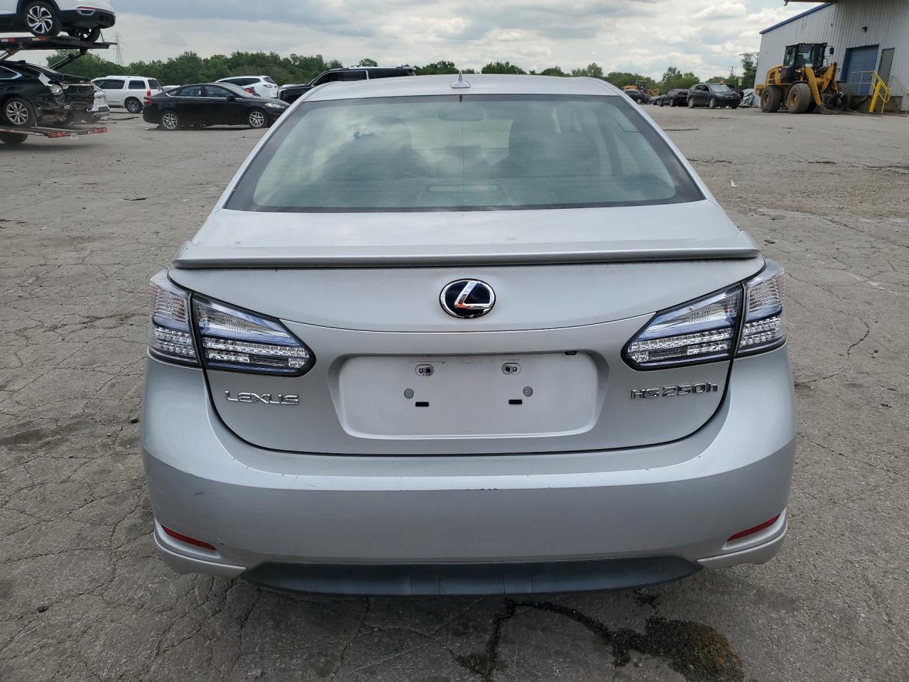 2010 Lexus Hs 250h Серебряный vin: JTHBB1BA6A2005092 Damage: Rear Bumper/Cover, Scraped, 5 To 6 Inches