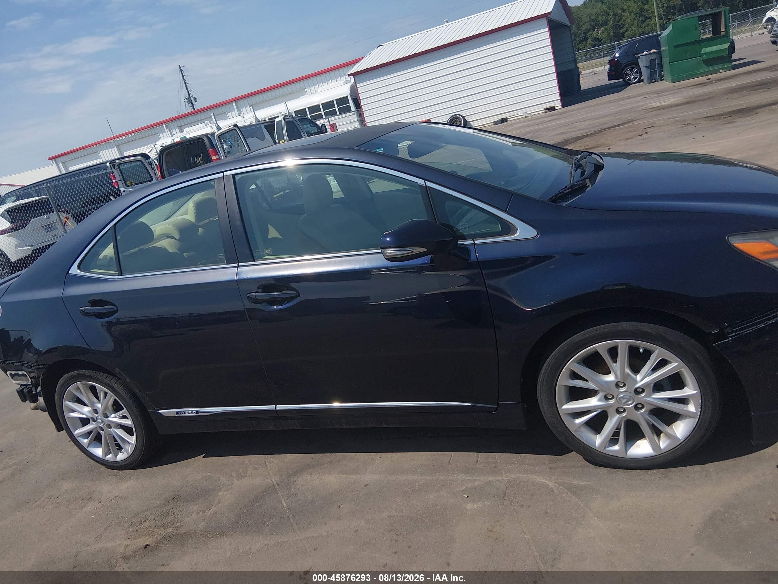 2010 Lexus Hs 250h Premium Blue vin: JTHBB1BA6A2005870
