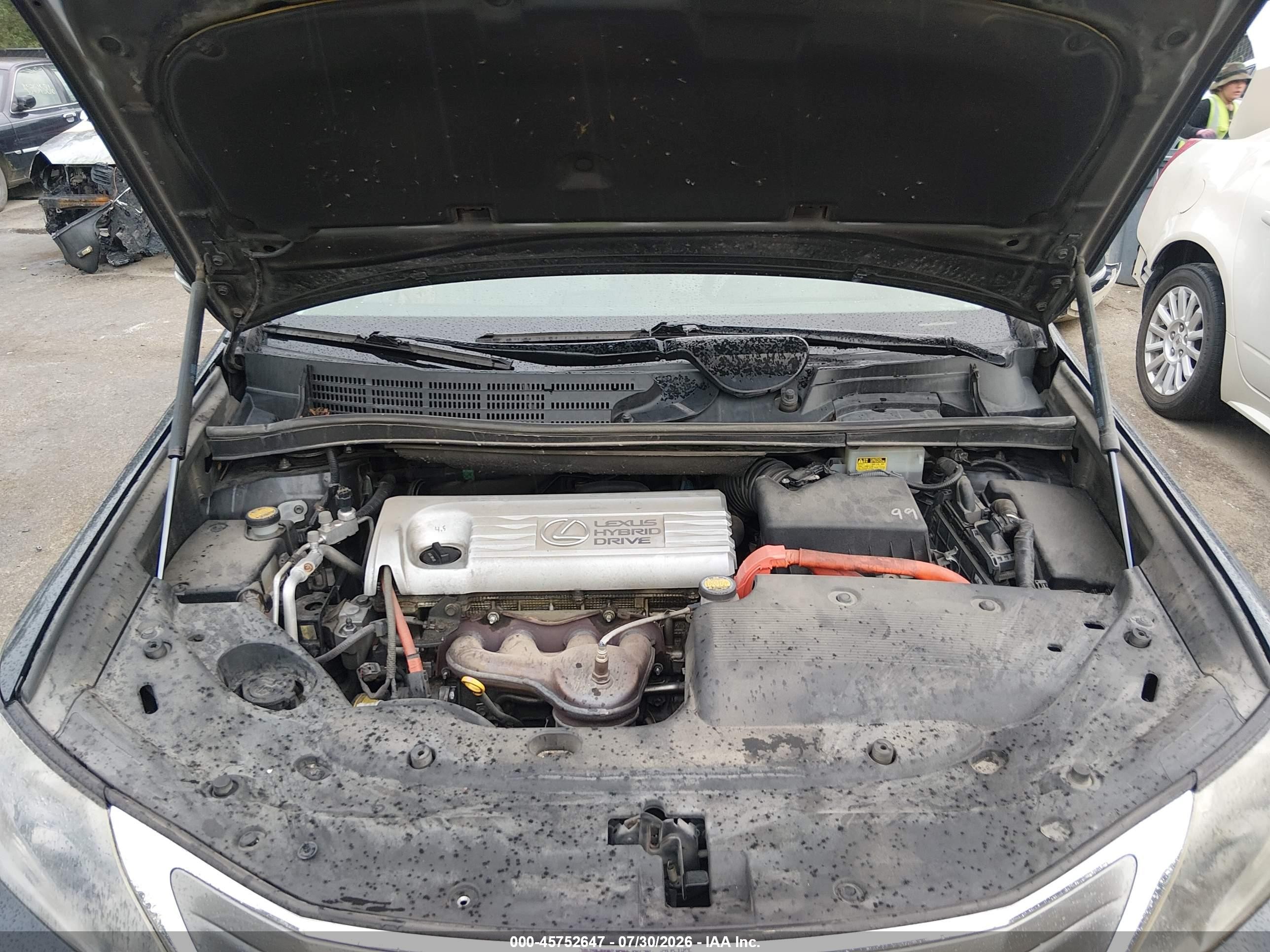 2010 Lexus Hs 250h Premium Gray vin: JTHBB1BA6A2007411