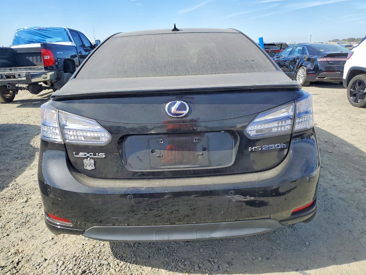 2010 Lexus Hs 250h Black vin: JTHBB1BA6A2010082