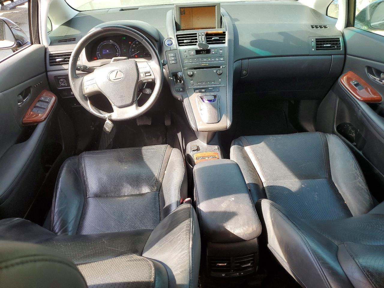 2010 Lexus Hs 250h Black vin: JTHBB1BA6A2010082