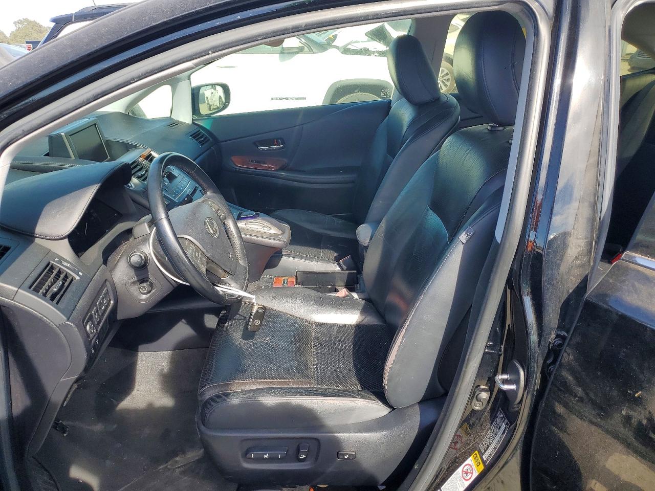 2010 Lexus Hs 250h Black vin: JTHBB1BA6A2010082