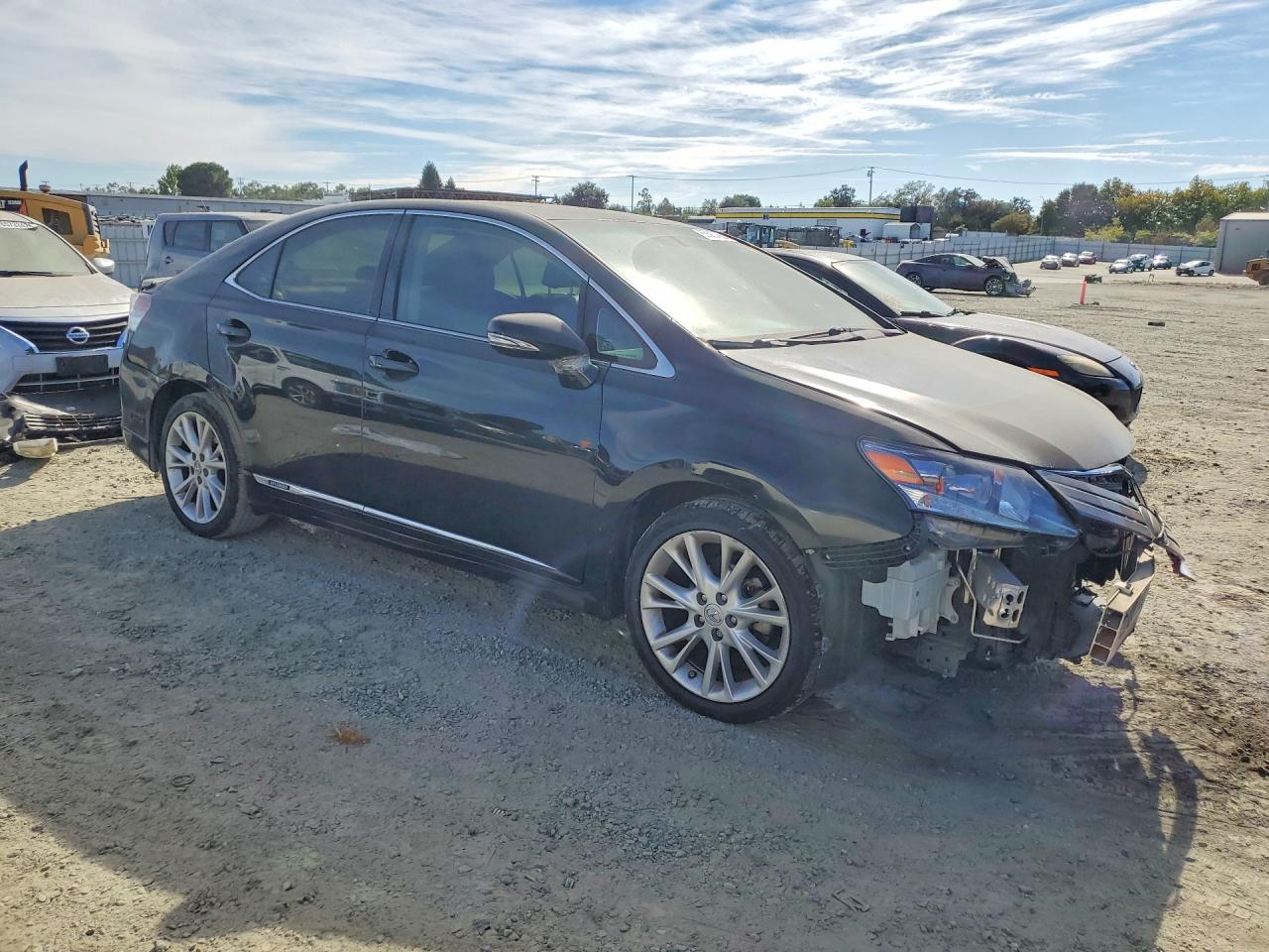 2010 Lexus Hs 250h Black vin: JTHBB1BA6A2010082