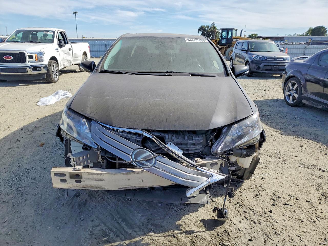 2010 Lexus Hs 250h Black vin: JTHBB1BA6A2010082