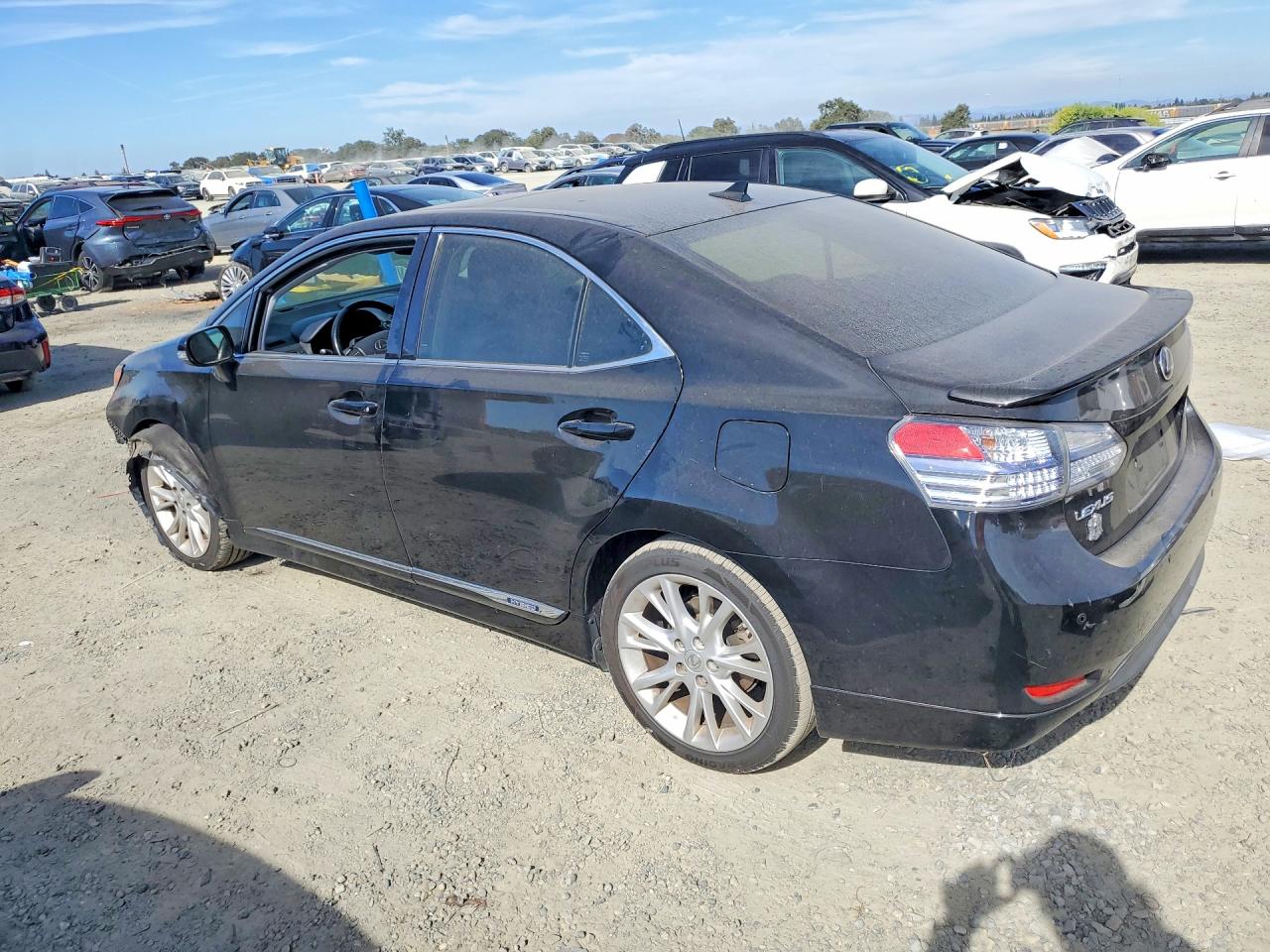 2010 Lexus Hs 250h Black vin: JTHBB1BA6A2010082