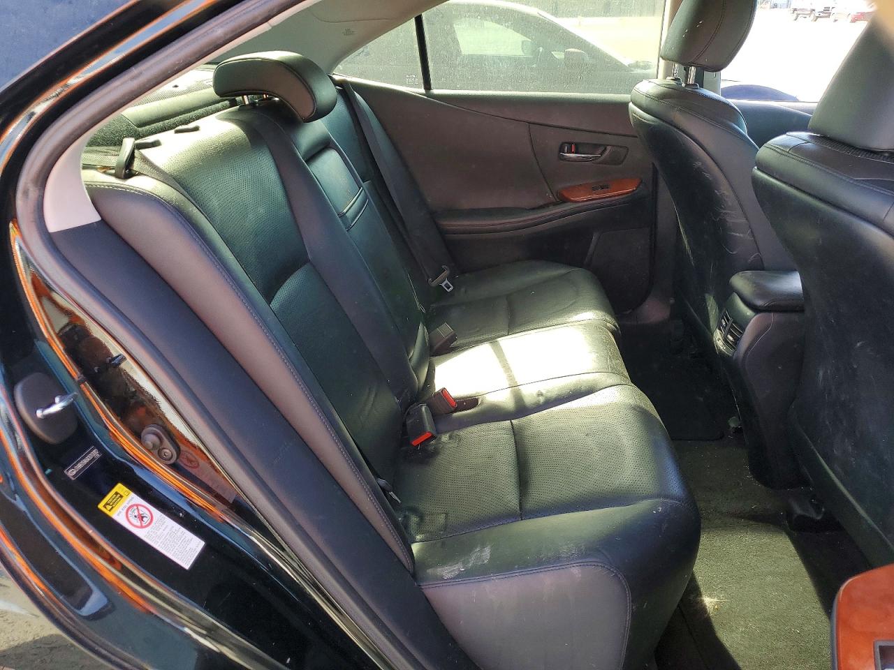 2010 Lexus Hs 250h Black vin: JTHBB1BA6A2010082