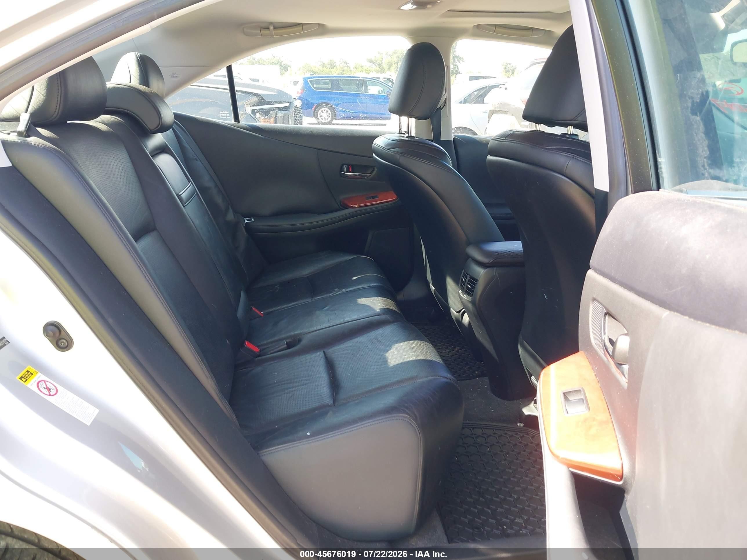 2010 Lexus Hs 250h Premium Silver vin: JTHBB1BA6A2018599