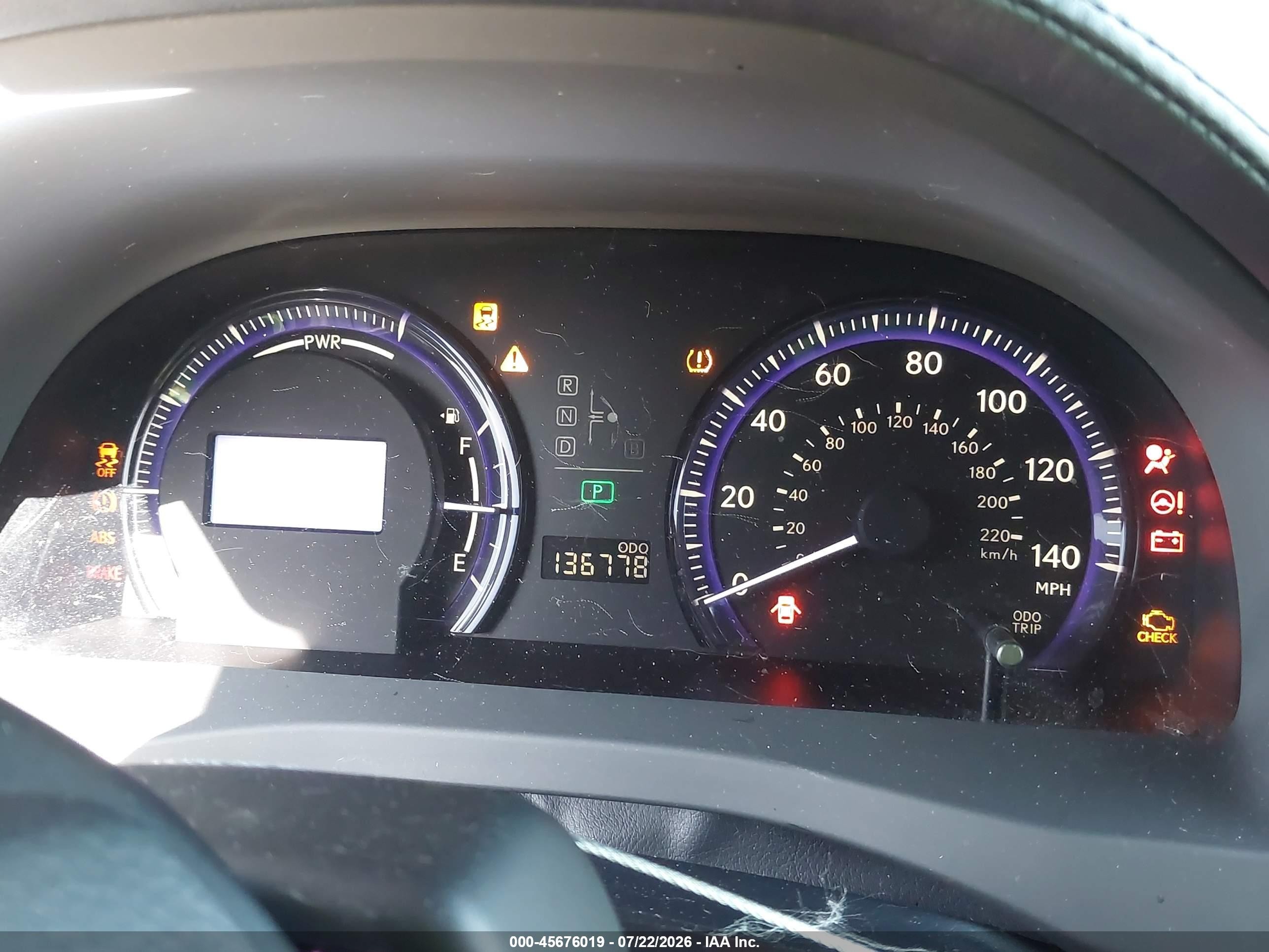 2010 Lexus Hs 250h Premium Silver vin: JTHBB1BA6A2018599