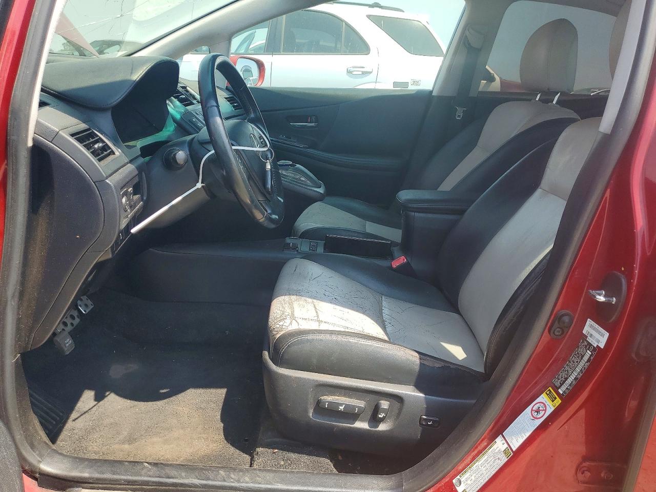 2010 Lexus Hs 250h Красный vin: JTHBB1BA6A2022359