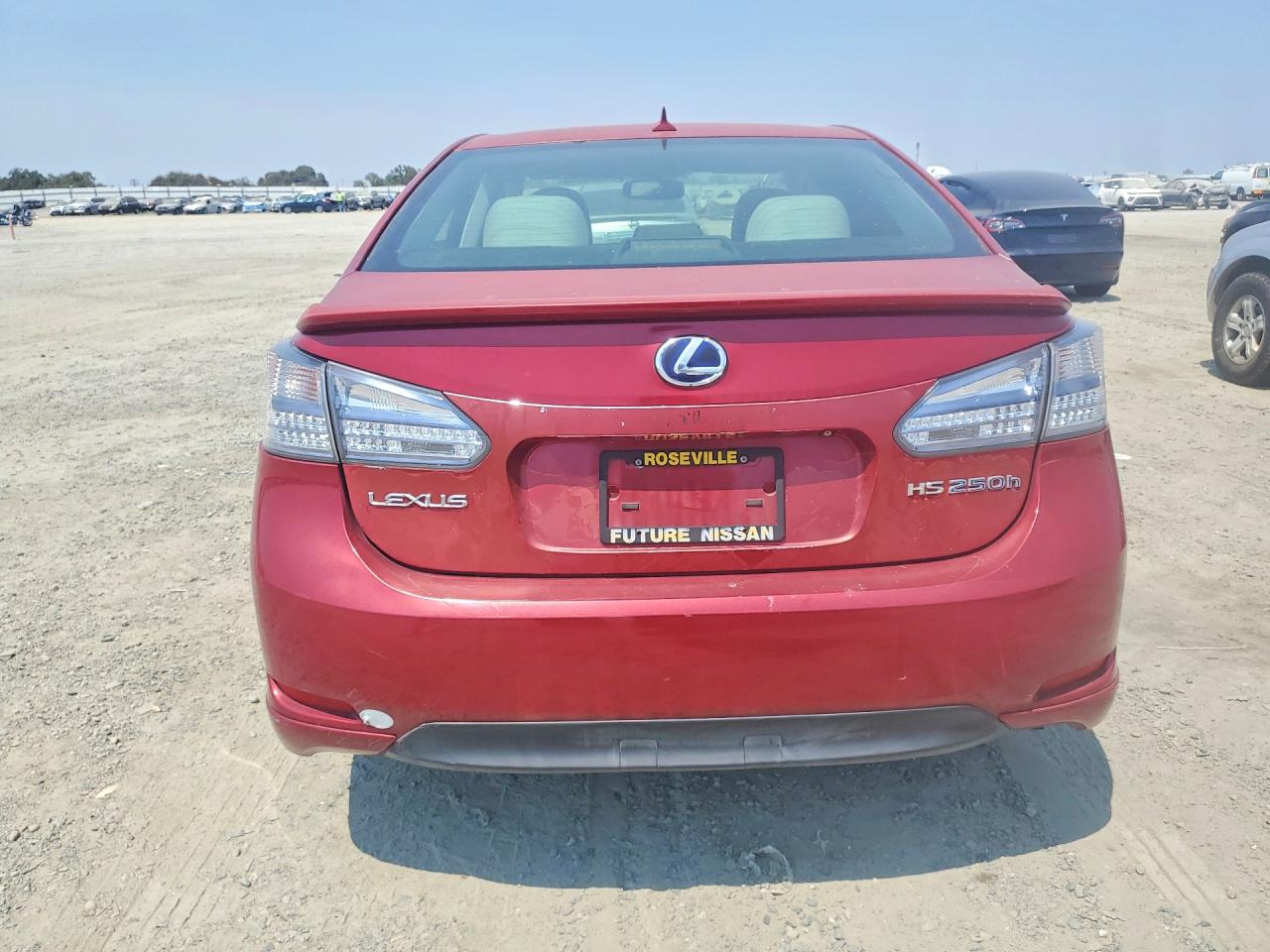 2010 Lexus Hs 250h Красный vin: JTHBB1BA6A2022359