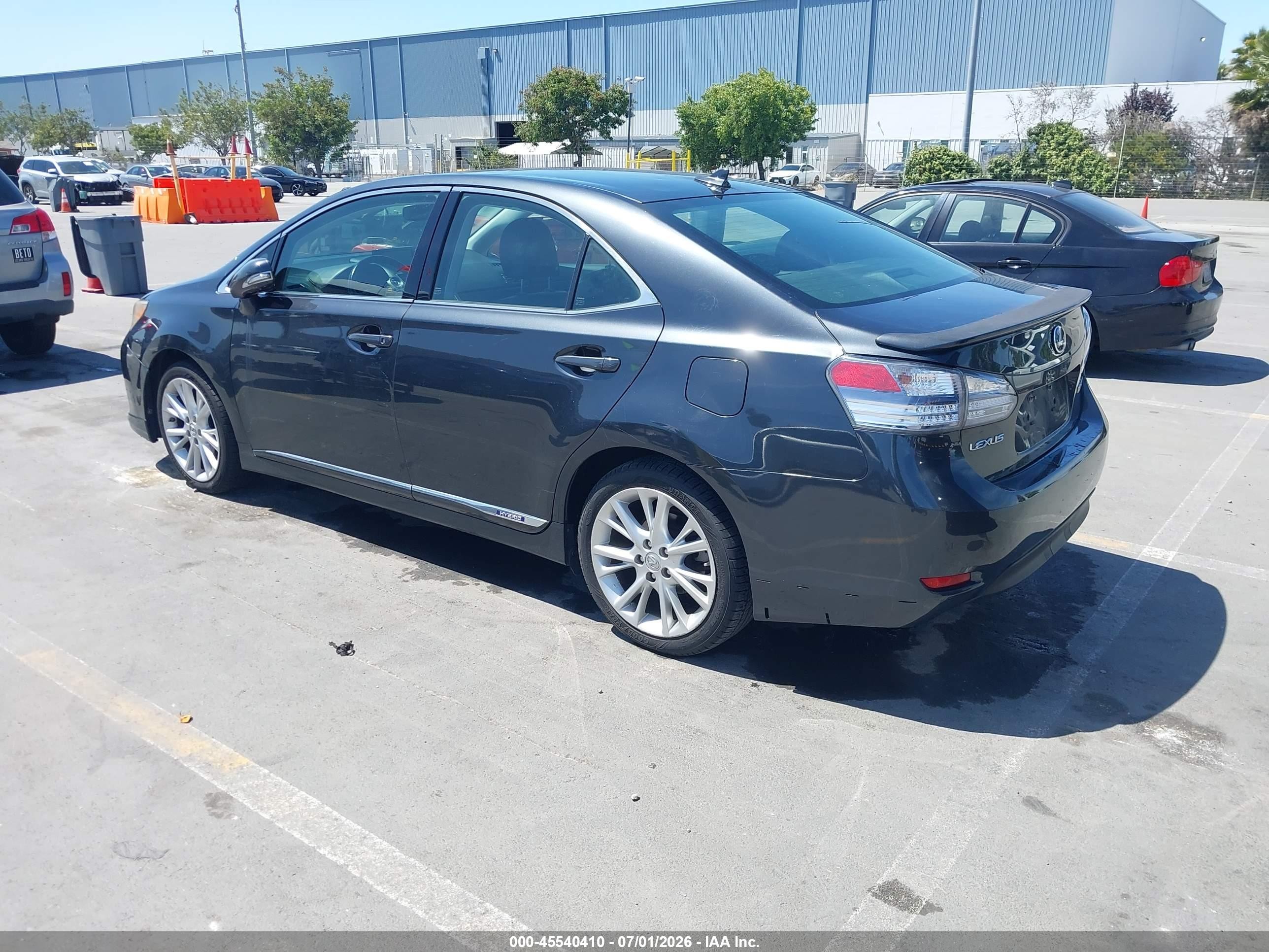 2010 Lexus Hs 250h Premium Gray vin: JTHBB1BA6A2030526