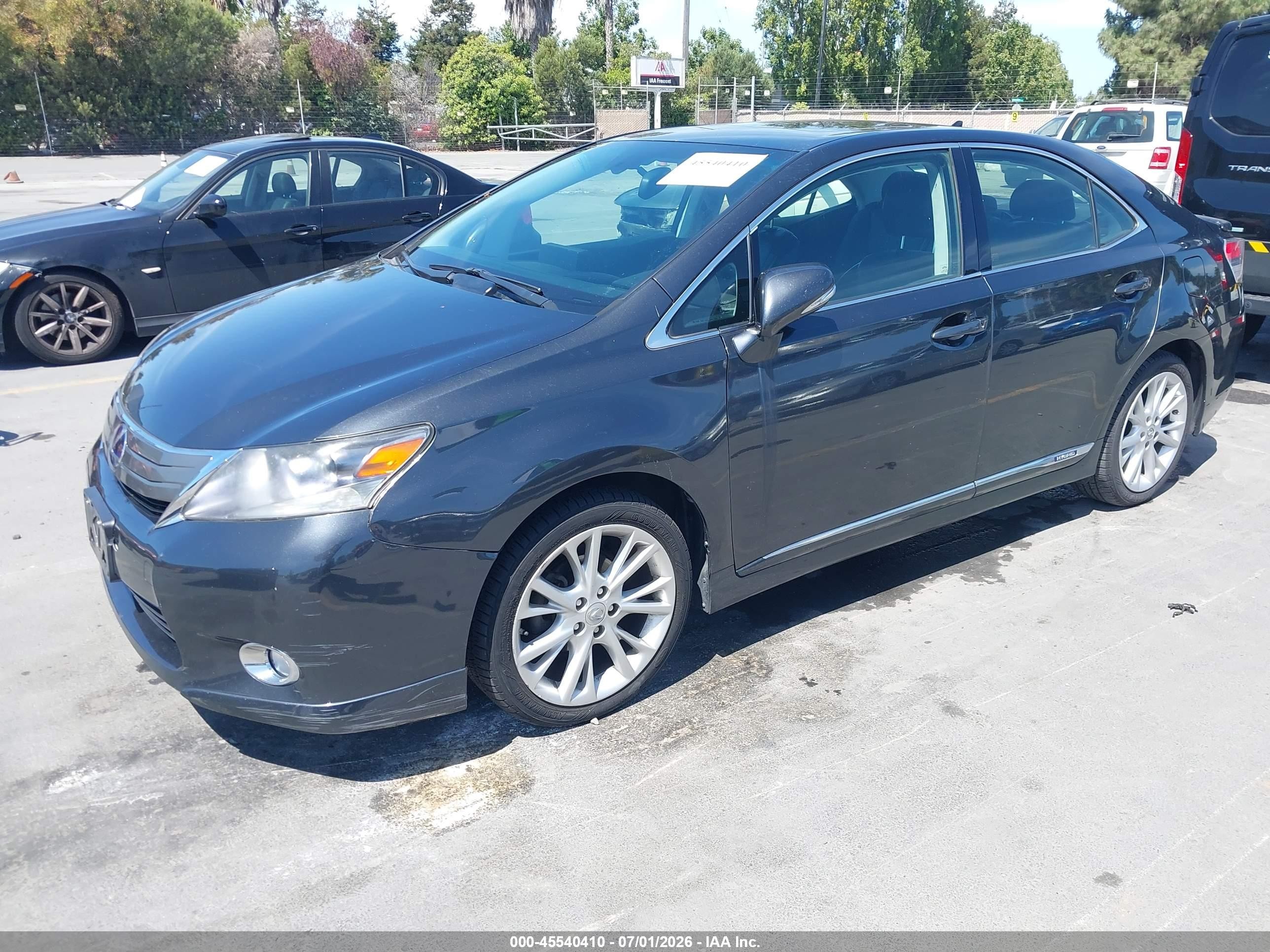 2010 Lexus Hs 250h Premium Gray vin: JTHBB1BA6A2030526