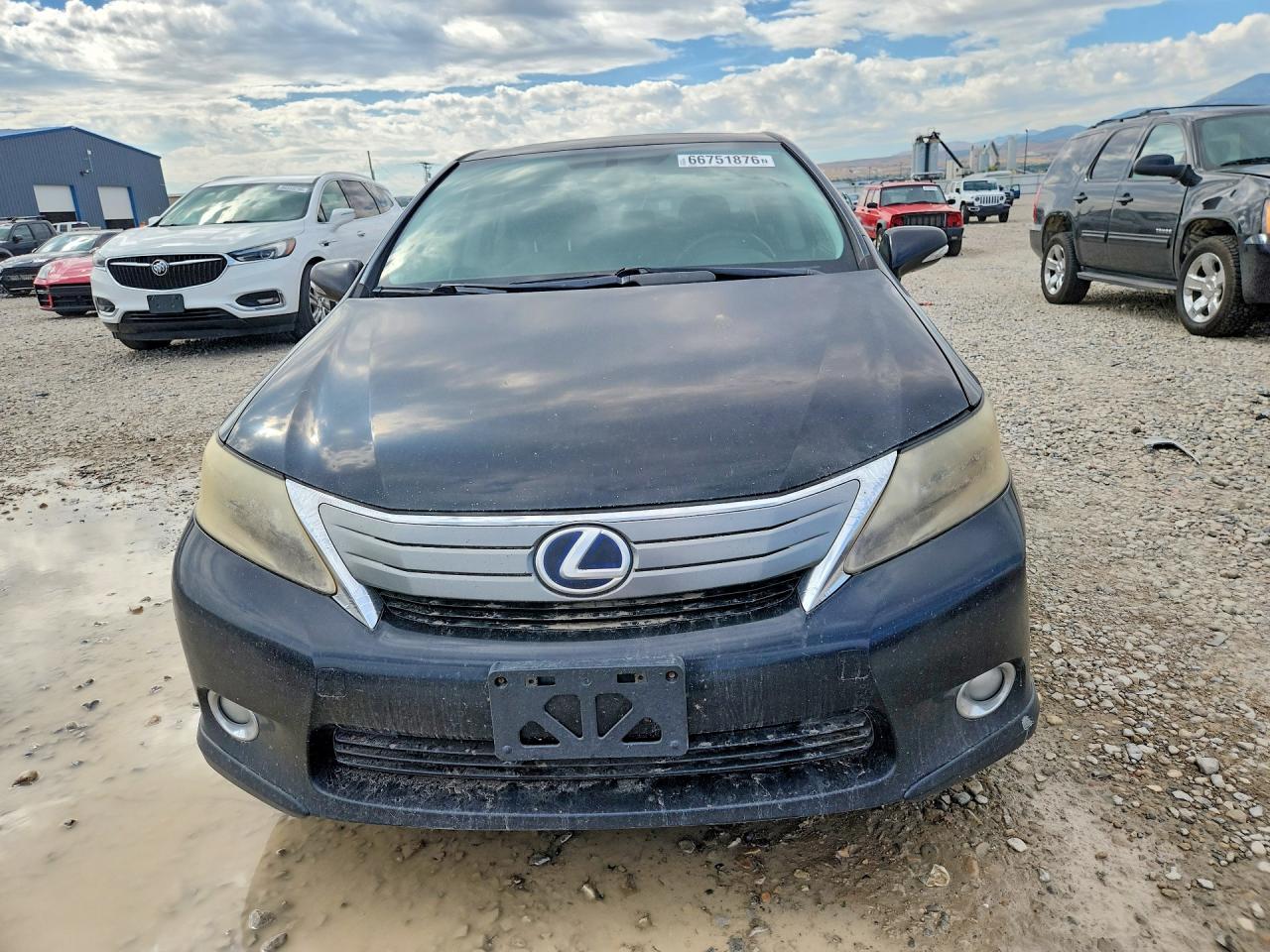 2010 Lexus Hs 250h Black vin: JTHBB1BA6A2033278