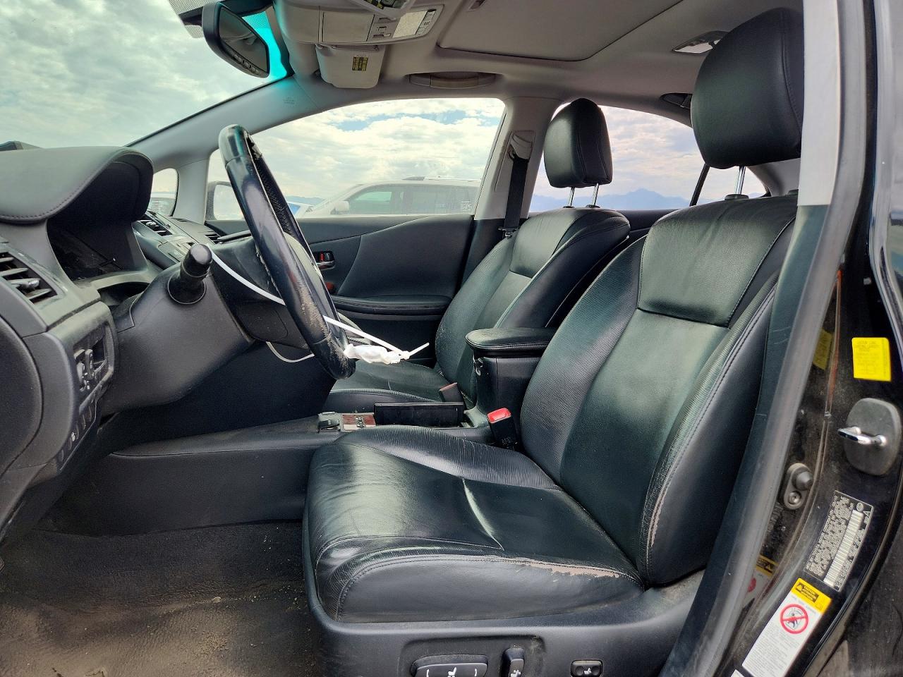 2010 Lexus Hs 250h Black vin: JTHBB1BA6A2033278