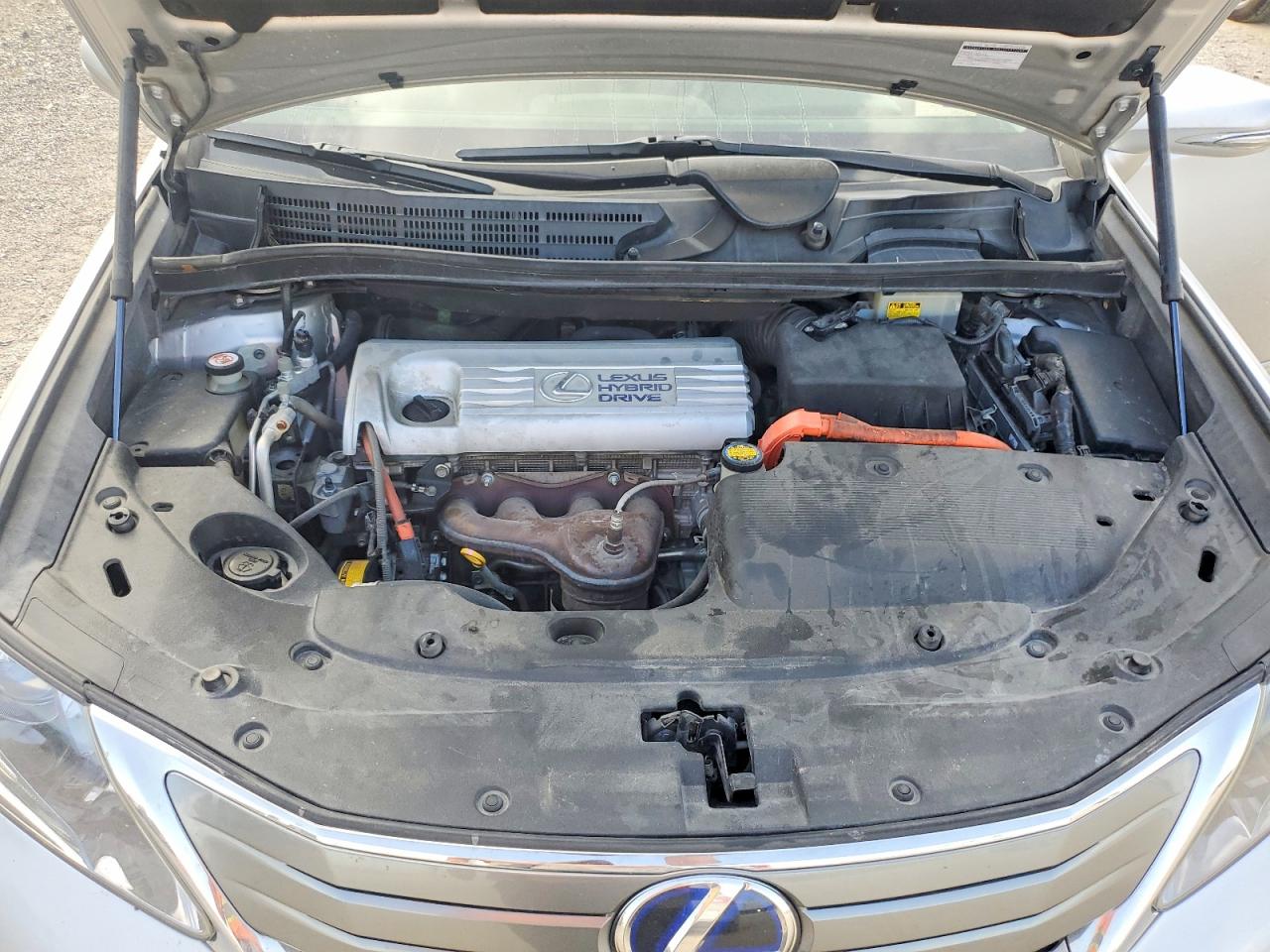 2010 Lexus Hs 250h Silver vin: JTHBB1BA6A2034110