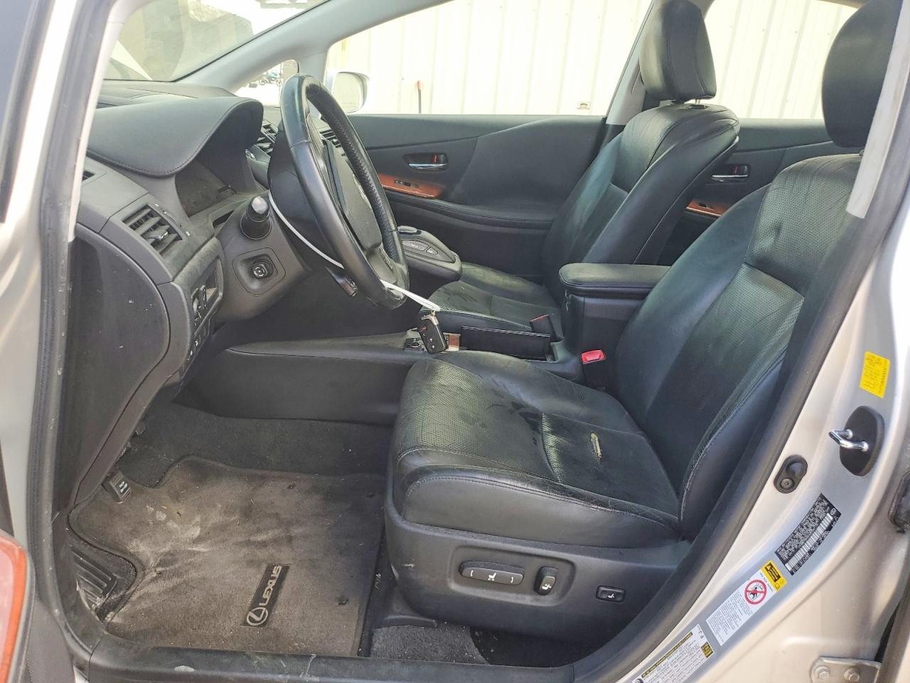 2010 Lexus Hs 250h Silver vin: JTHBB1BA6A2034110