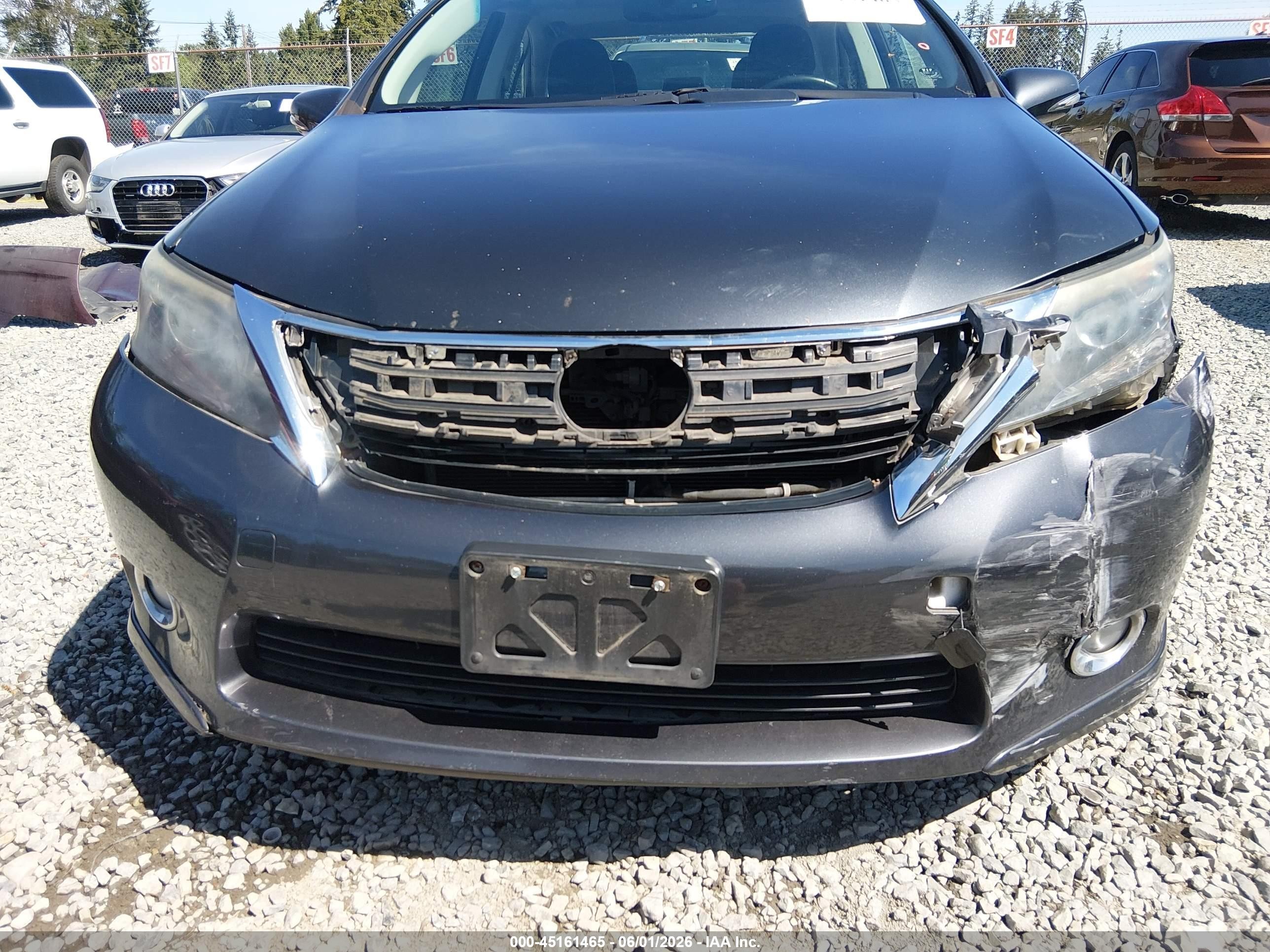 2010 Lexus Hs 250h   Gray vin: JTHBB1BA6A2036066
