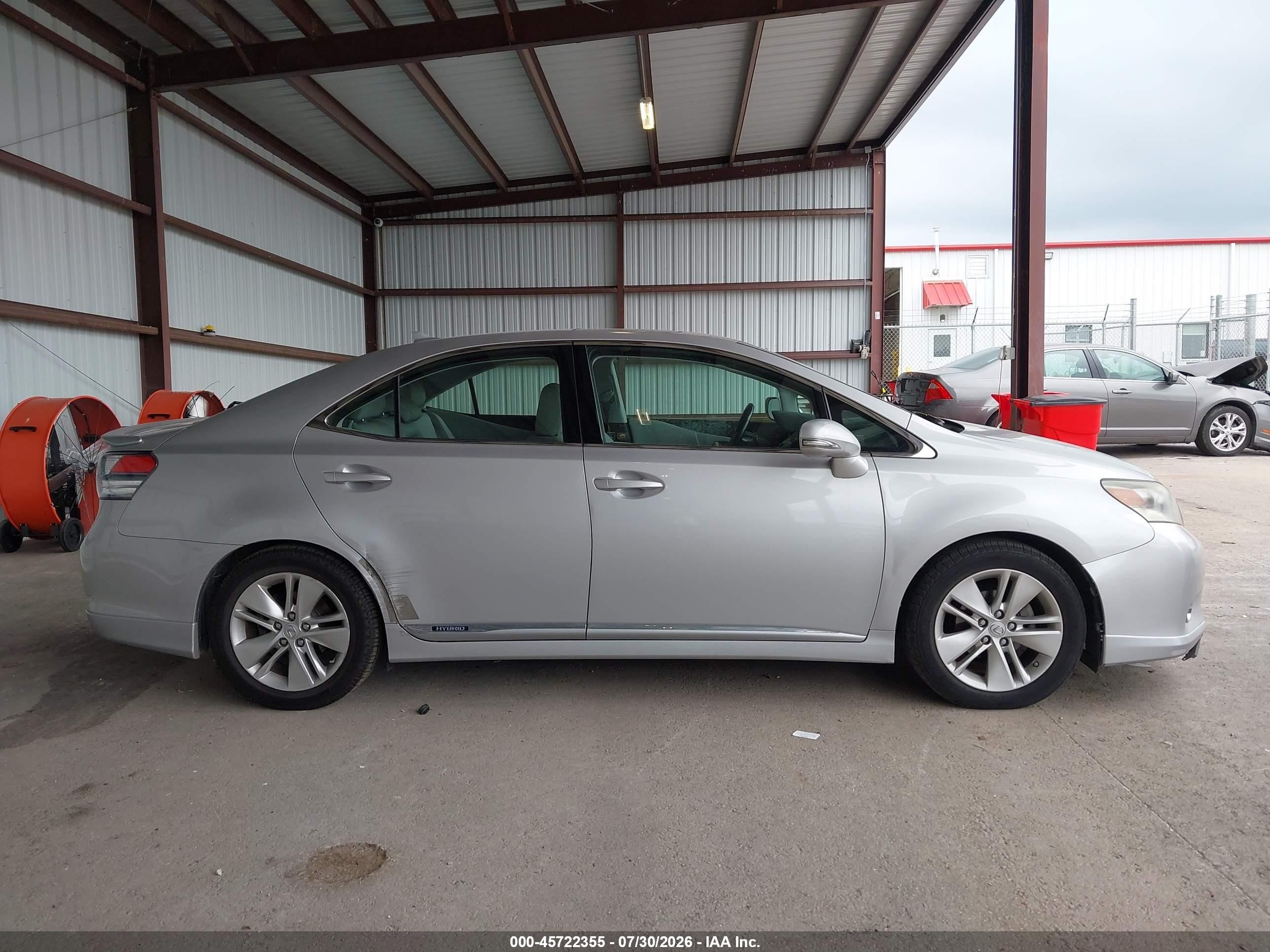2011 Lexus Hs 250h   Gray vin: JTHBB1BA6B2044721