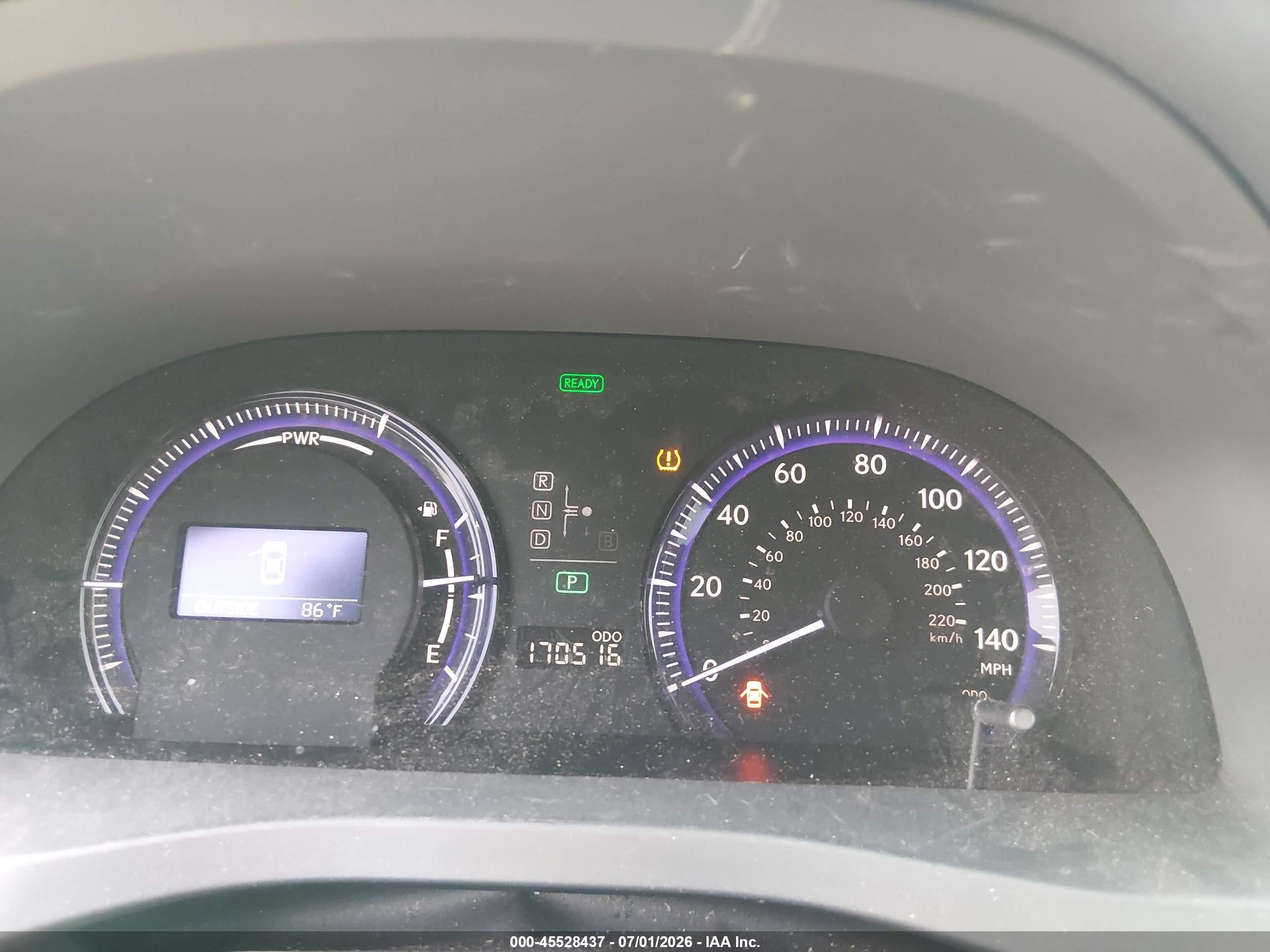 2011 Lexus Hs 250h   Black vin: JTHBB1BA6B2046825