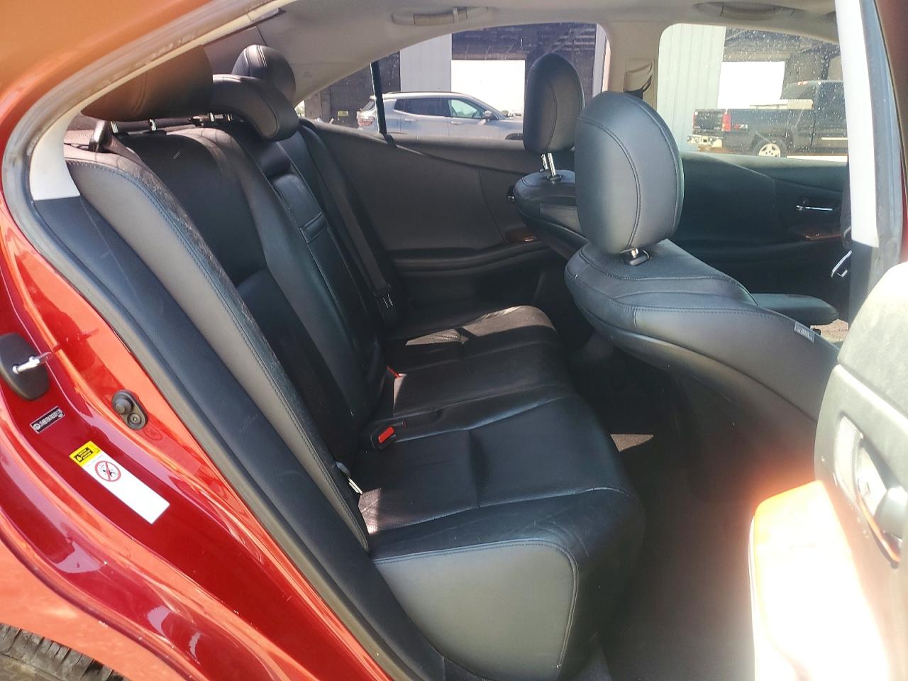 2010 Lexus Hs 250h Red vin: JTHBB1BA7A2001178