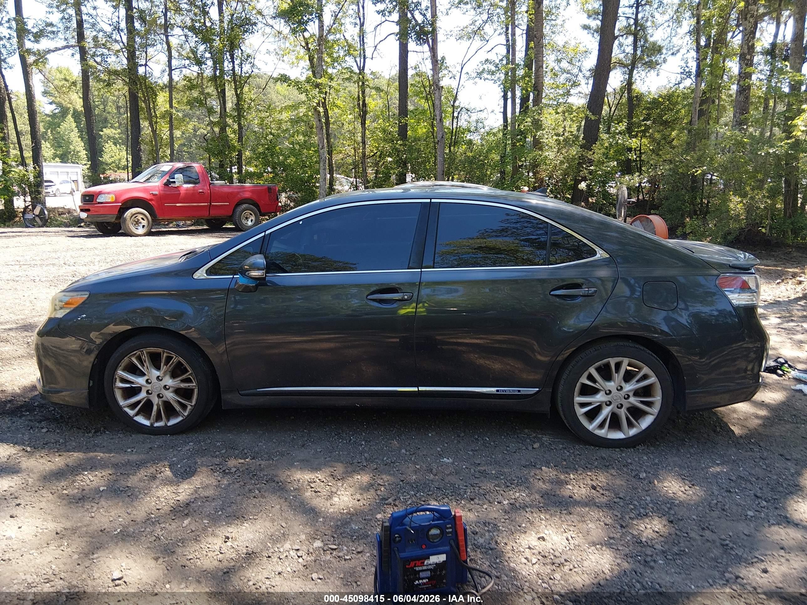 2010 Lexus Hs 250h Premium Gray vin: JTHBB1BA7A2014609