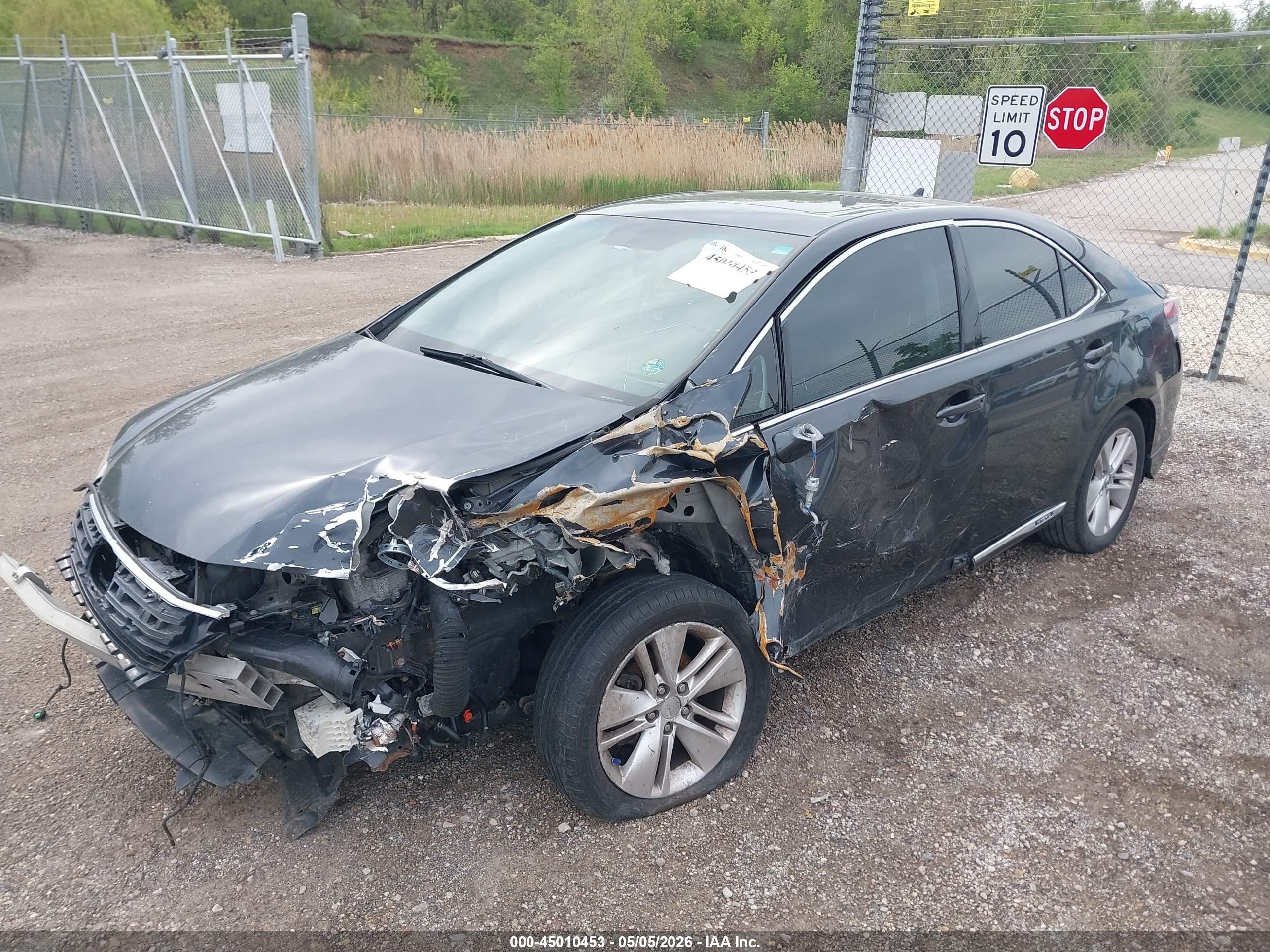2010 Lexus Hs 250h Premium Gray vin: JTHBB1BA7A2025593