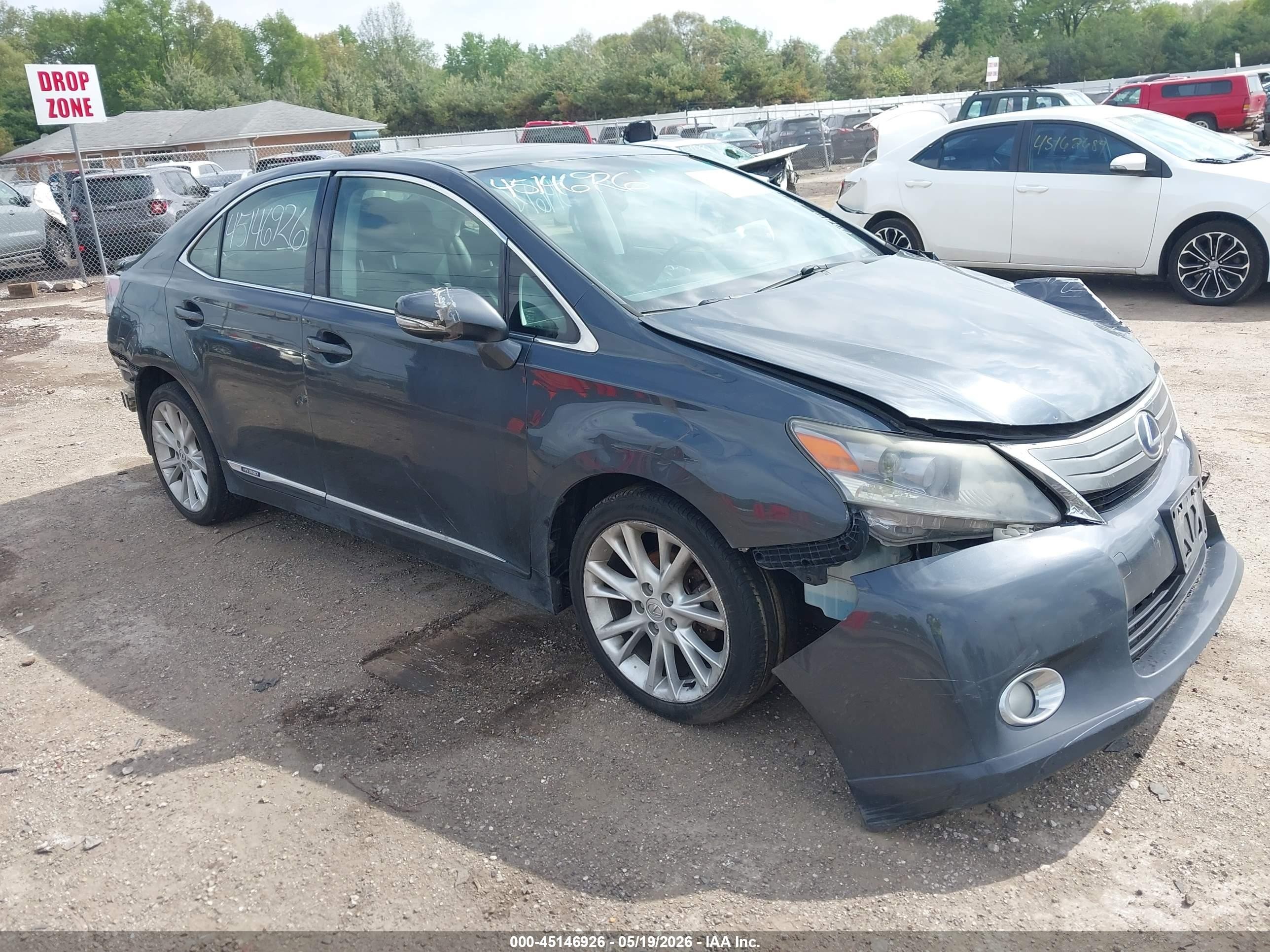 2010 Lexus Hs 250h Premium Black vin: JTHBB1BA7A2035024
