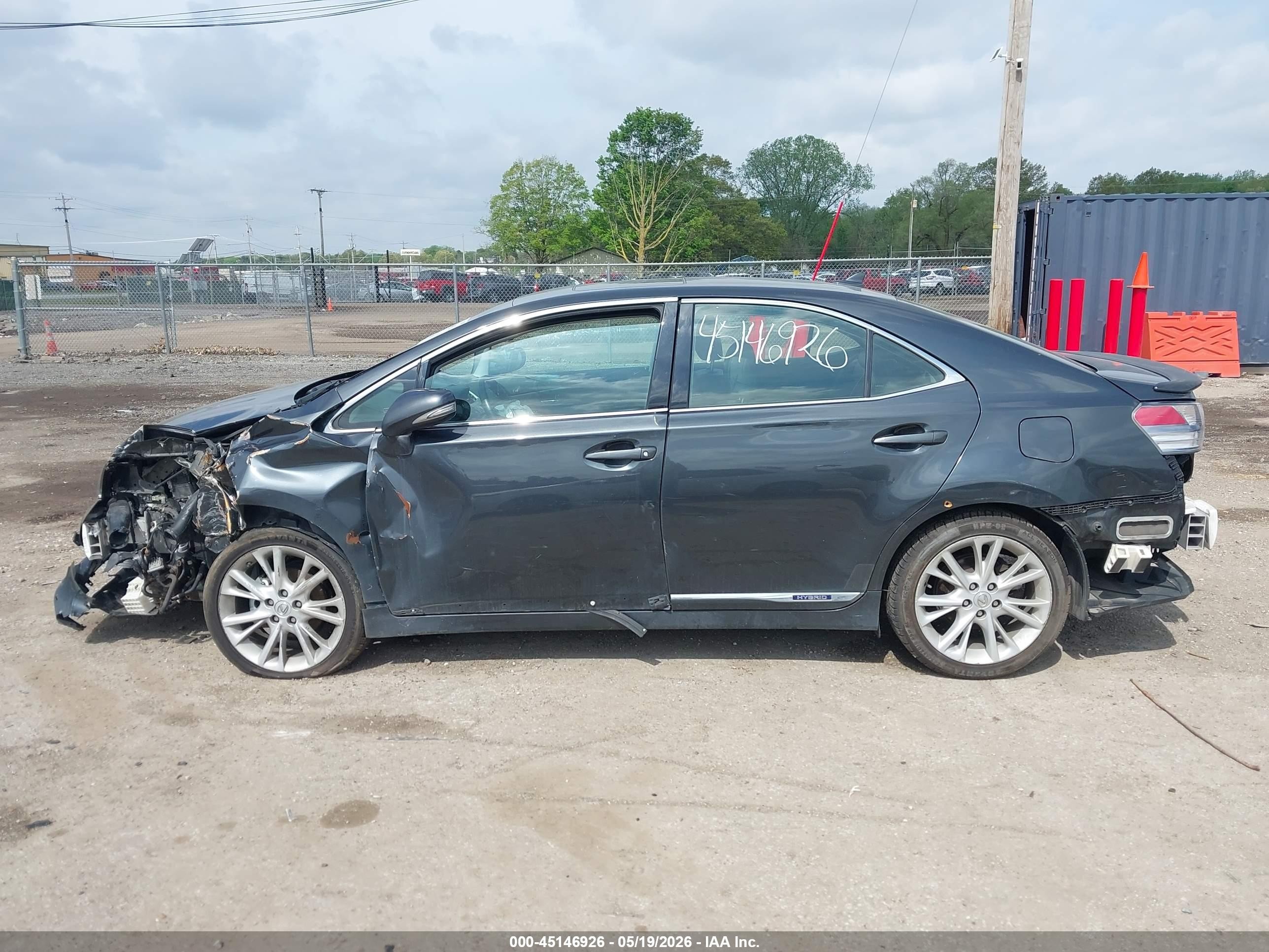2010 Lexus Hs 250h Premium Black vin: JTHBB1BA7A2035024