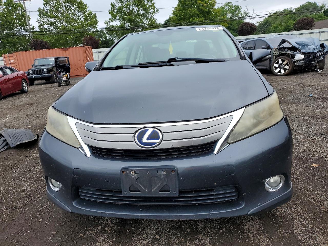 2010 Lexus Hs 250h Gray vin: JTHBB1BA7A2037999