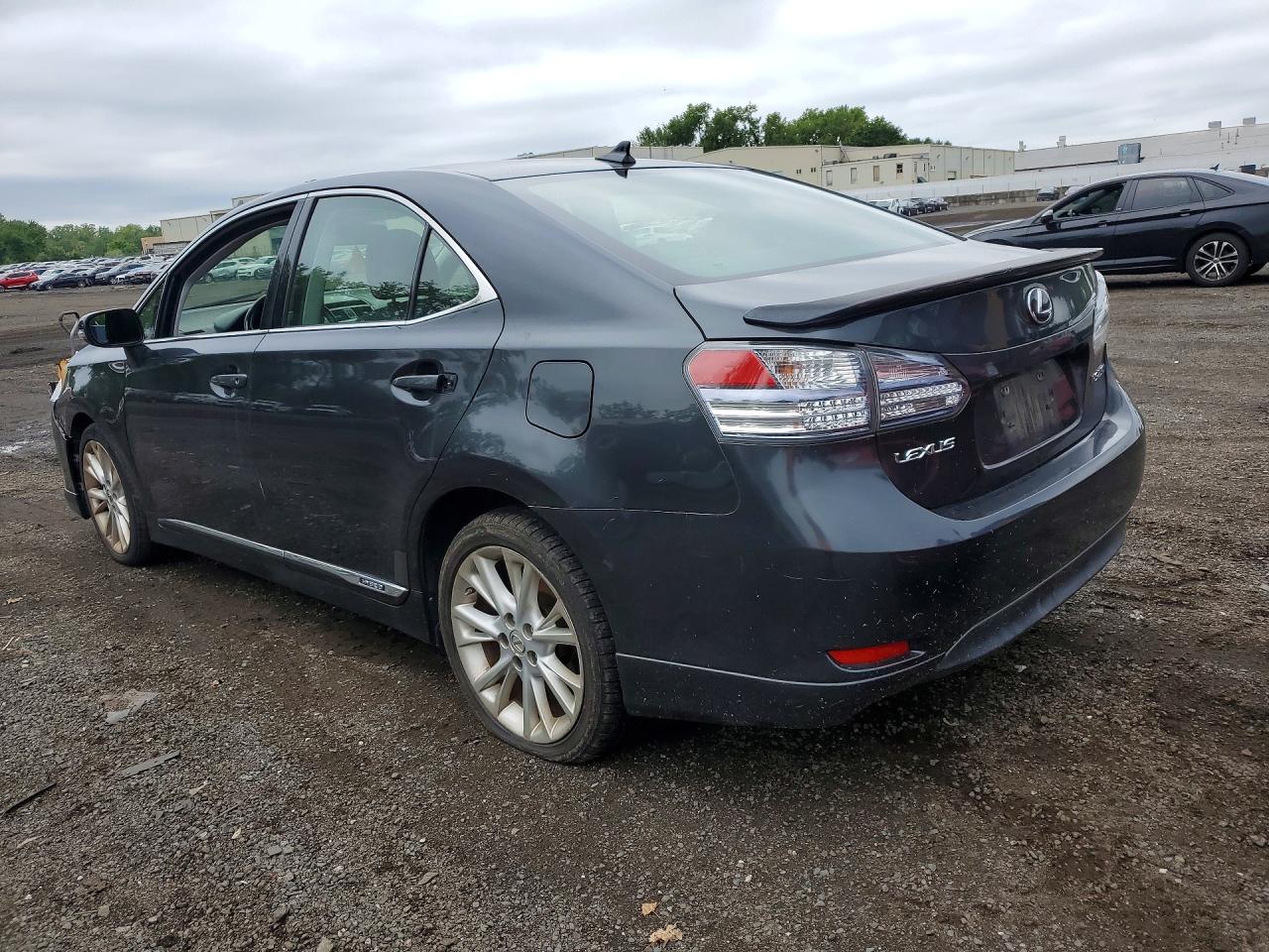 2010 Lexus Hs 250h Gray vin: JTHBB1BA7A2037999