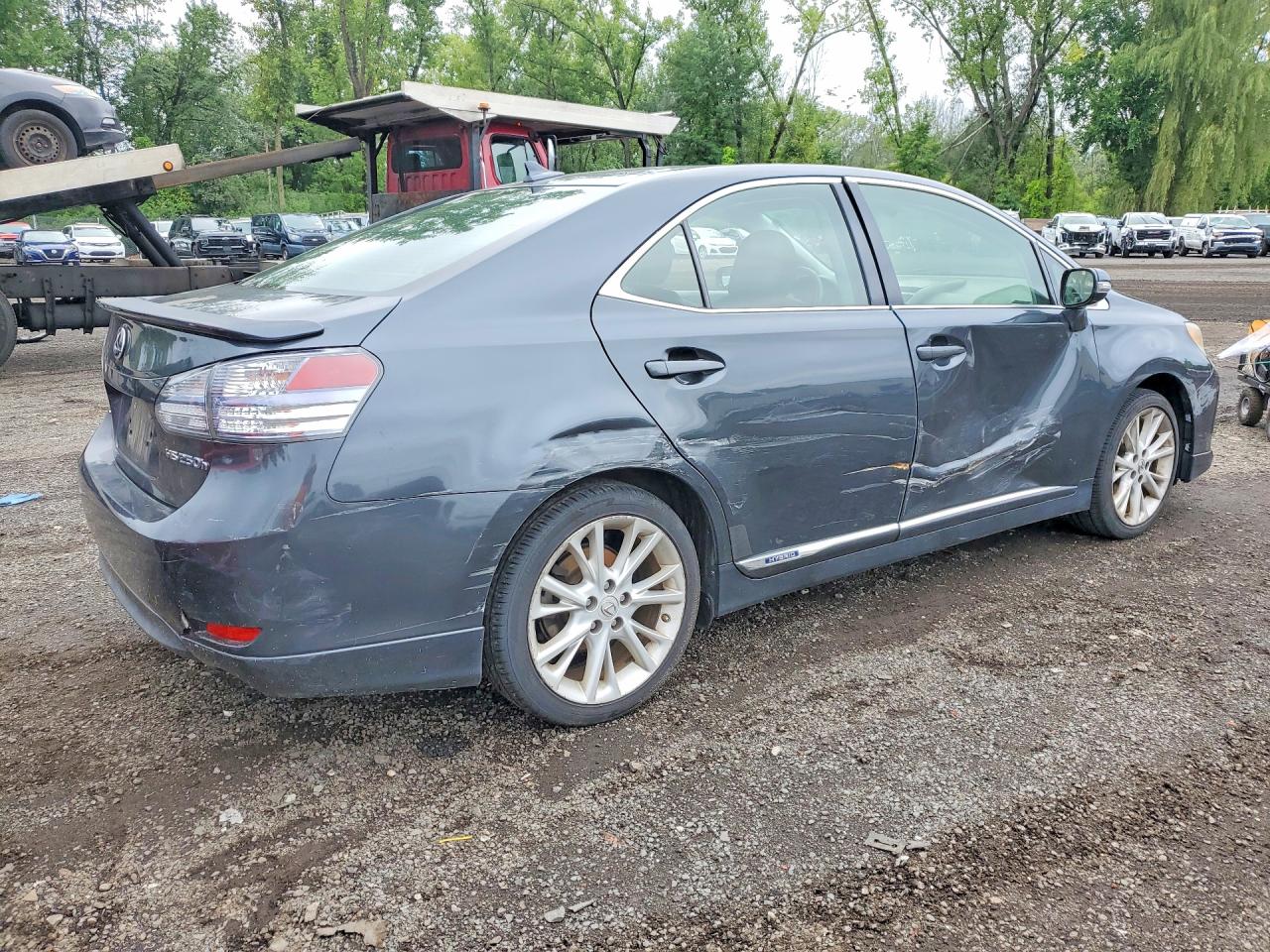 2010 Lexus Hs 250h Gray vin: JTHBB1BA7A2037999