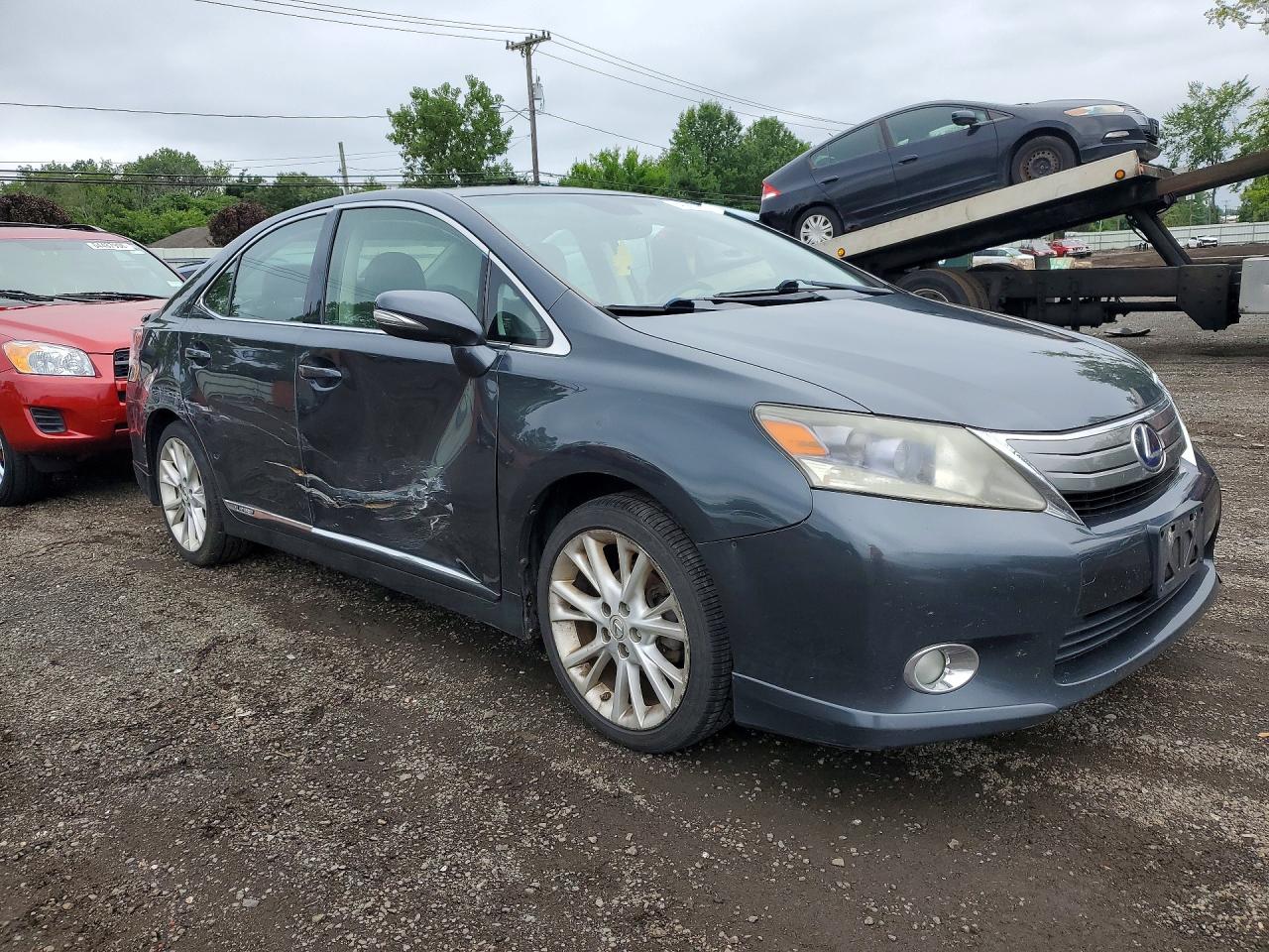 2010 Lexus Hs 250h Gray vin: JTHBB1BA7A2037999