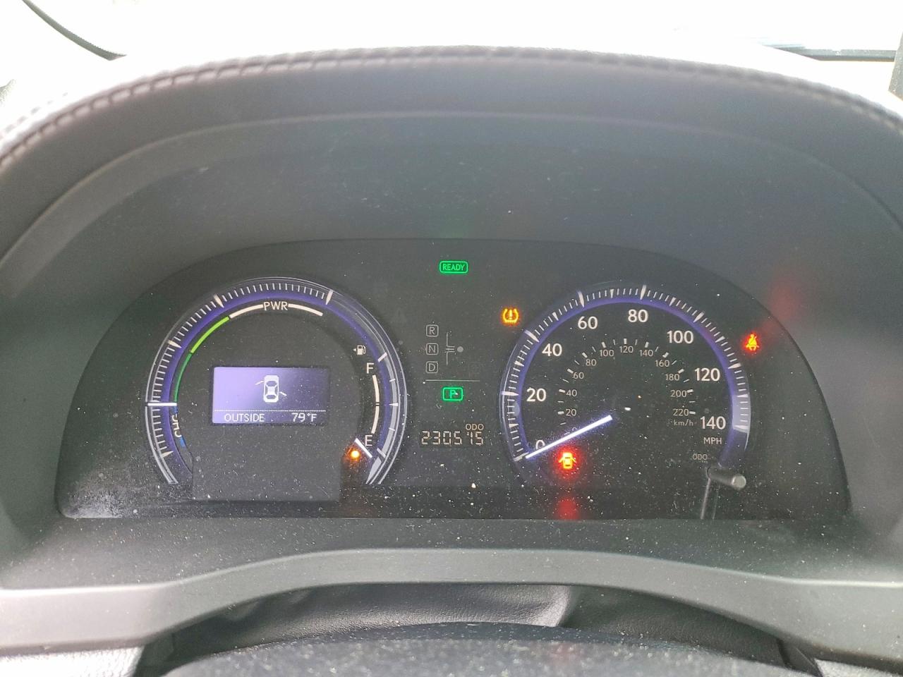 2010 Lexus Hs 250h Gray vin: JTHBB1BA7A2037999