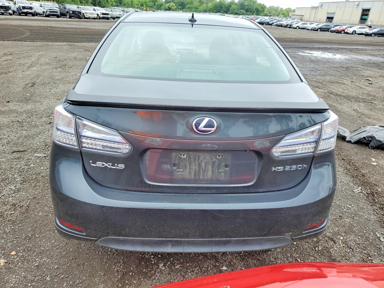 2010 Lexus Hs 250h Gray vin: JTHBB1BA7A2037999