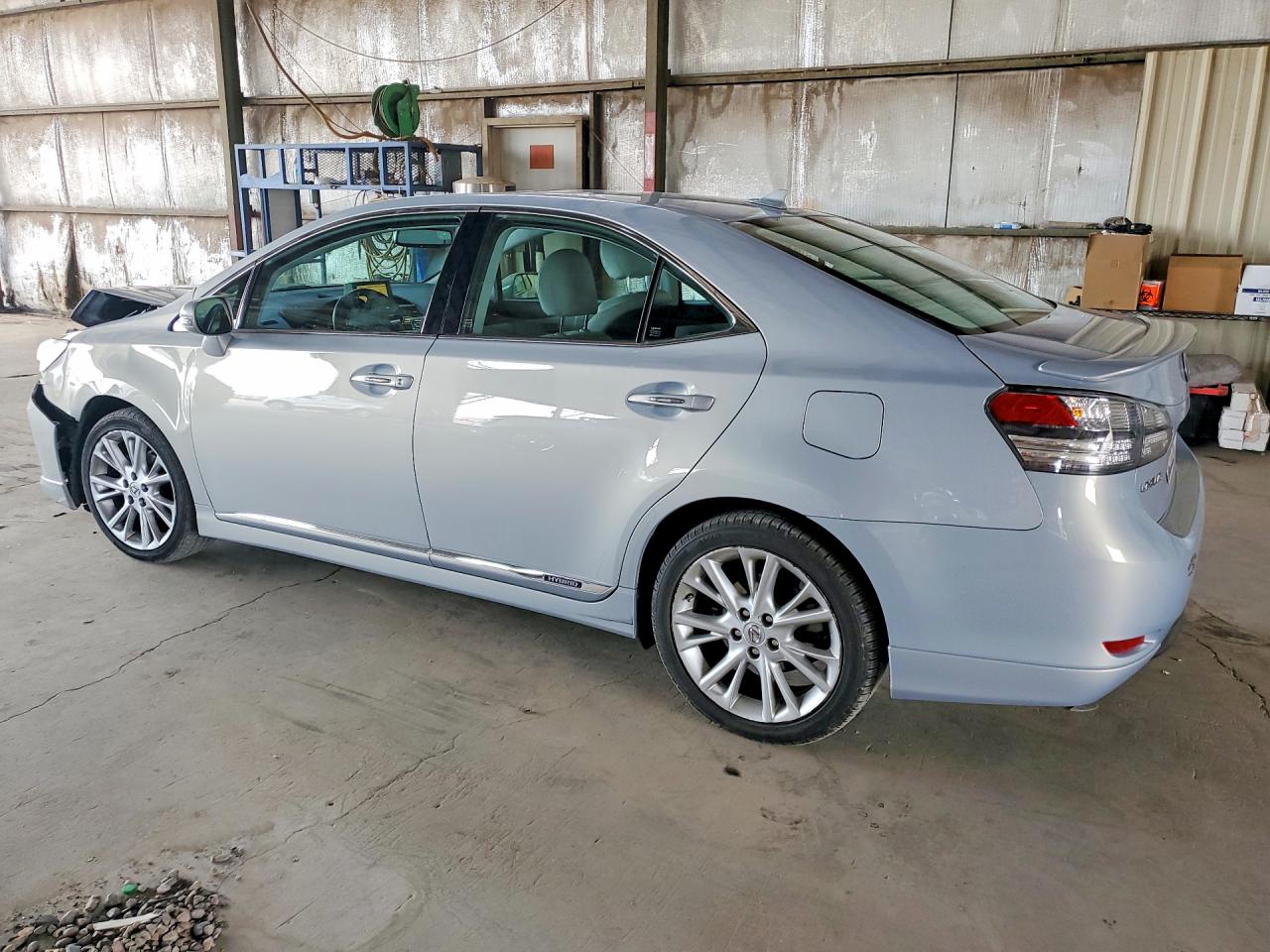 2010 Lexus Hs 250h Silver vin: JTHBB1BA8A2002677