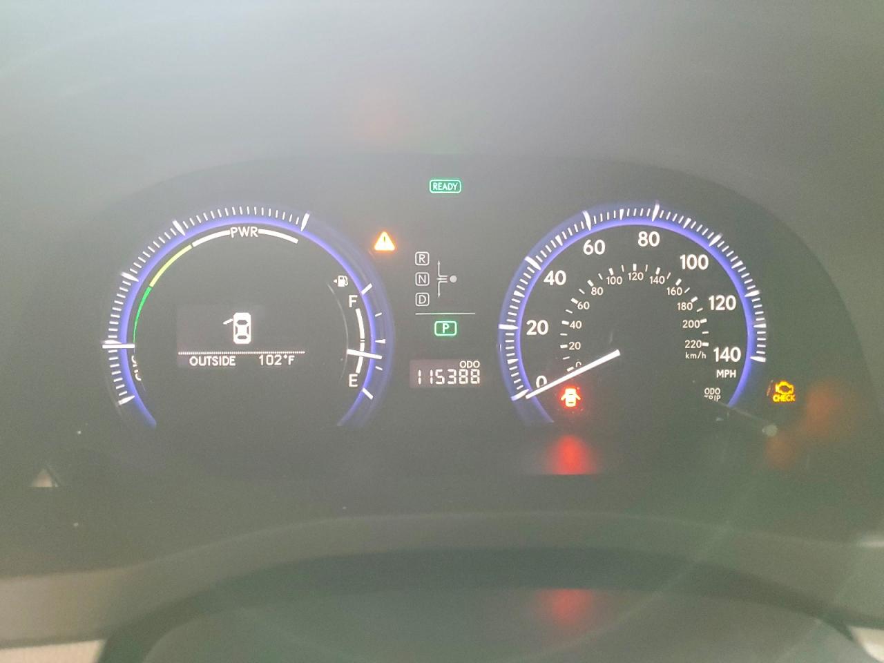 2010 Lexus Hs 250h Silver vin: JTHBB1BA8A2002677