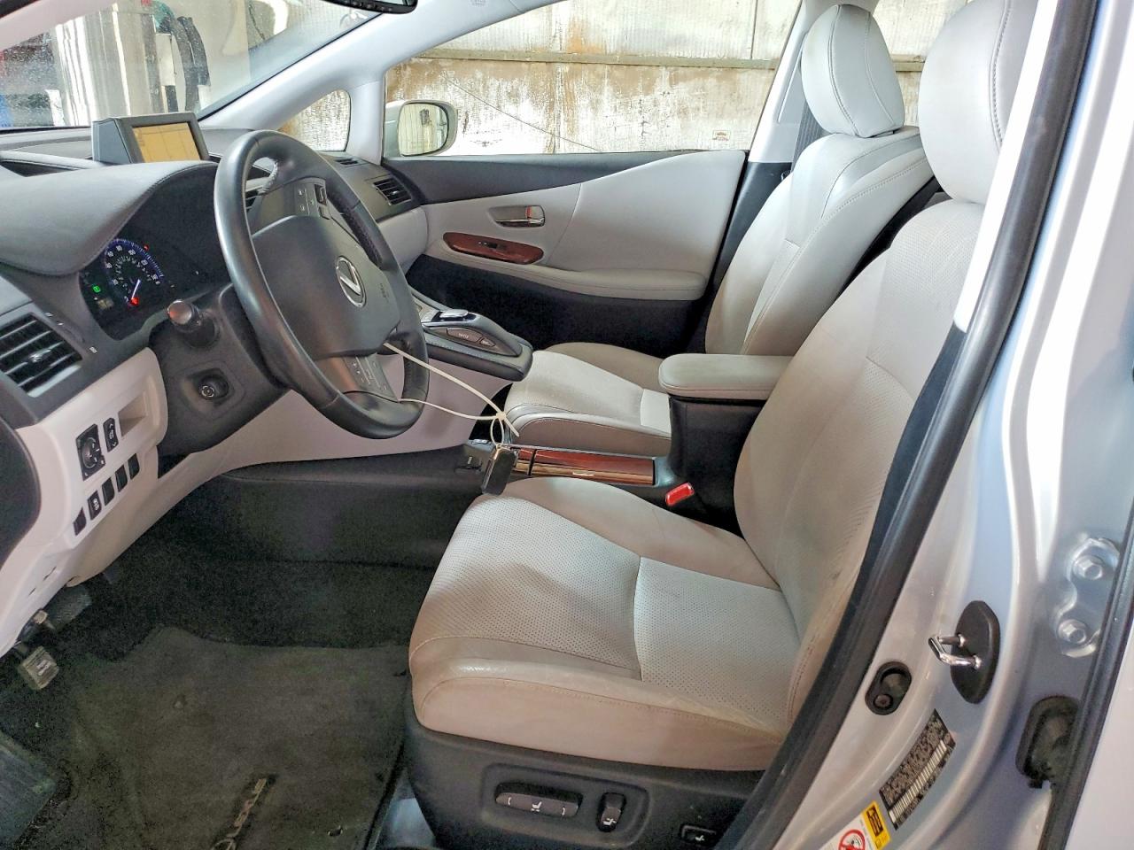 2010 Lexus Hs 250h Silver vin: JTHBB1BA8A2002677