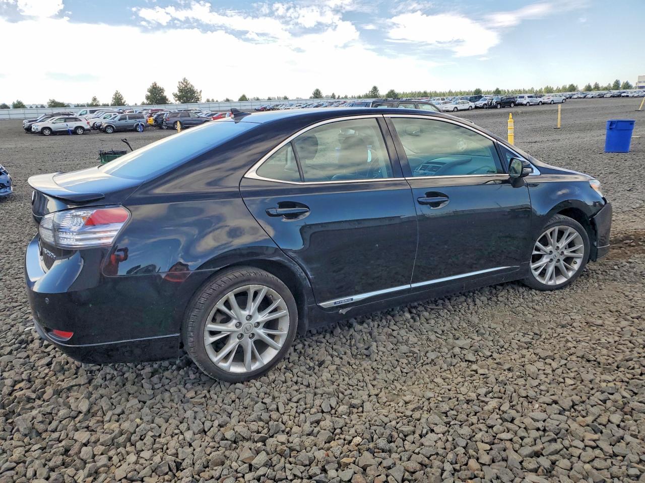 2010 Lexus Hs 250h Black vin: JTHBB1BA8A2007071