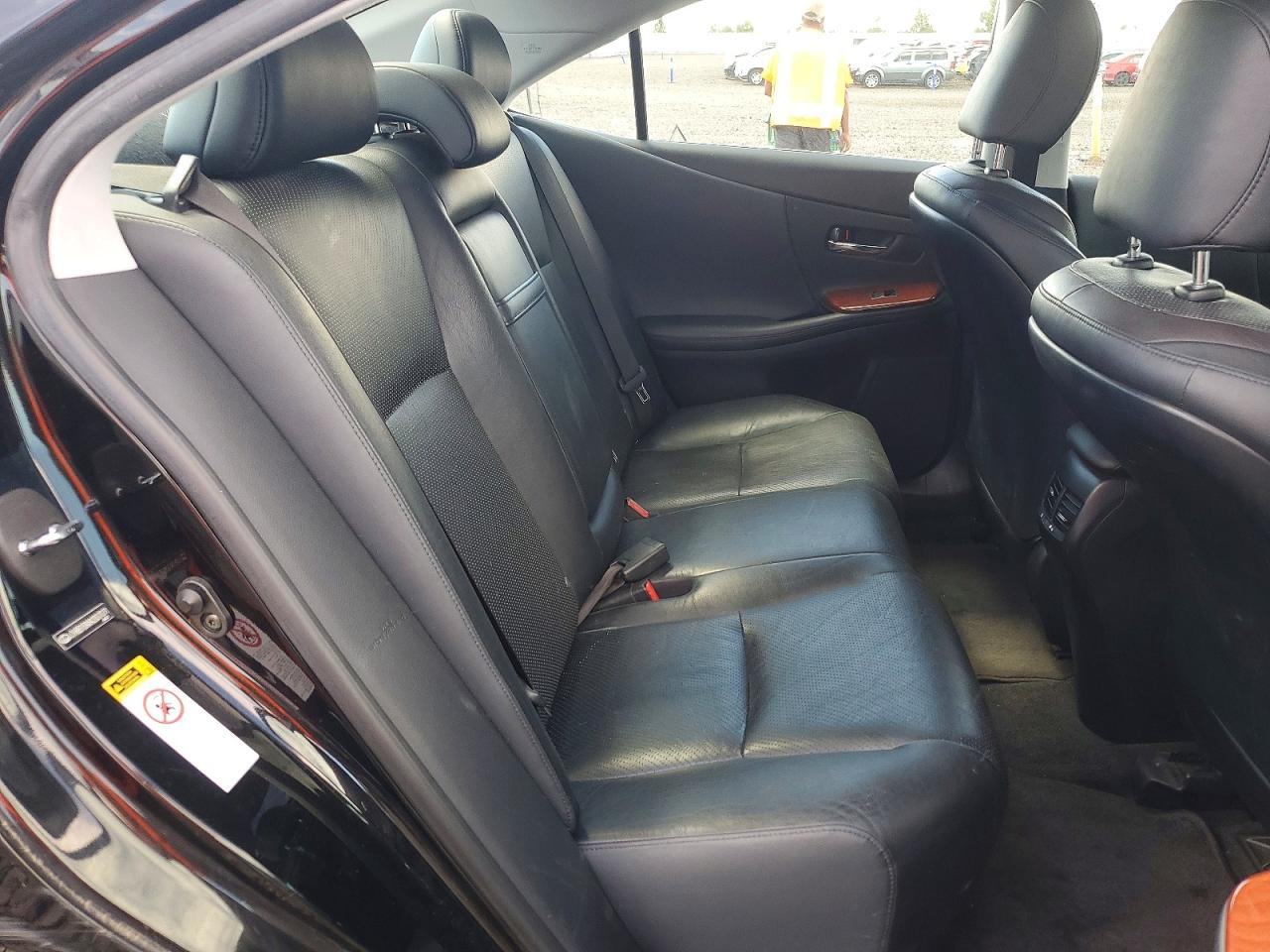 2010 Lexus Hs 250h Black vin: JTHBB1BA8A2007071