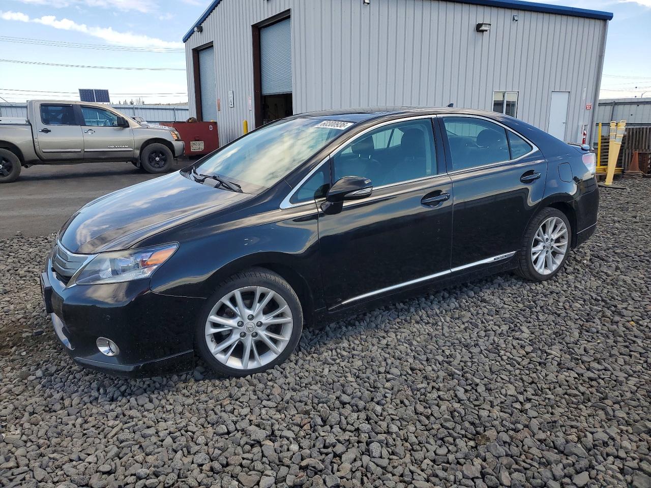 2010 Lexus Hs 250h Black vin: JTHBB1BA8A2007071