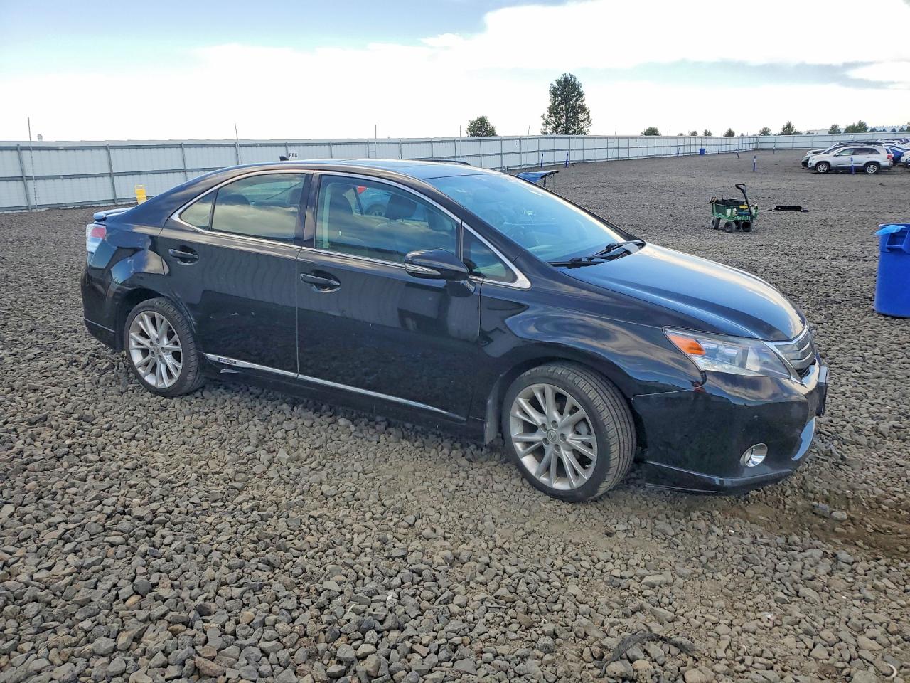 2010 Lexus Hs 250h Black vin: JTHBB1BA8A2007071