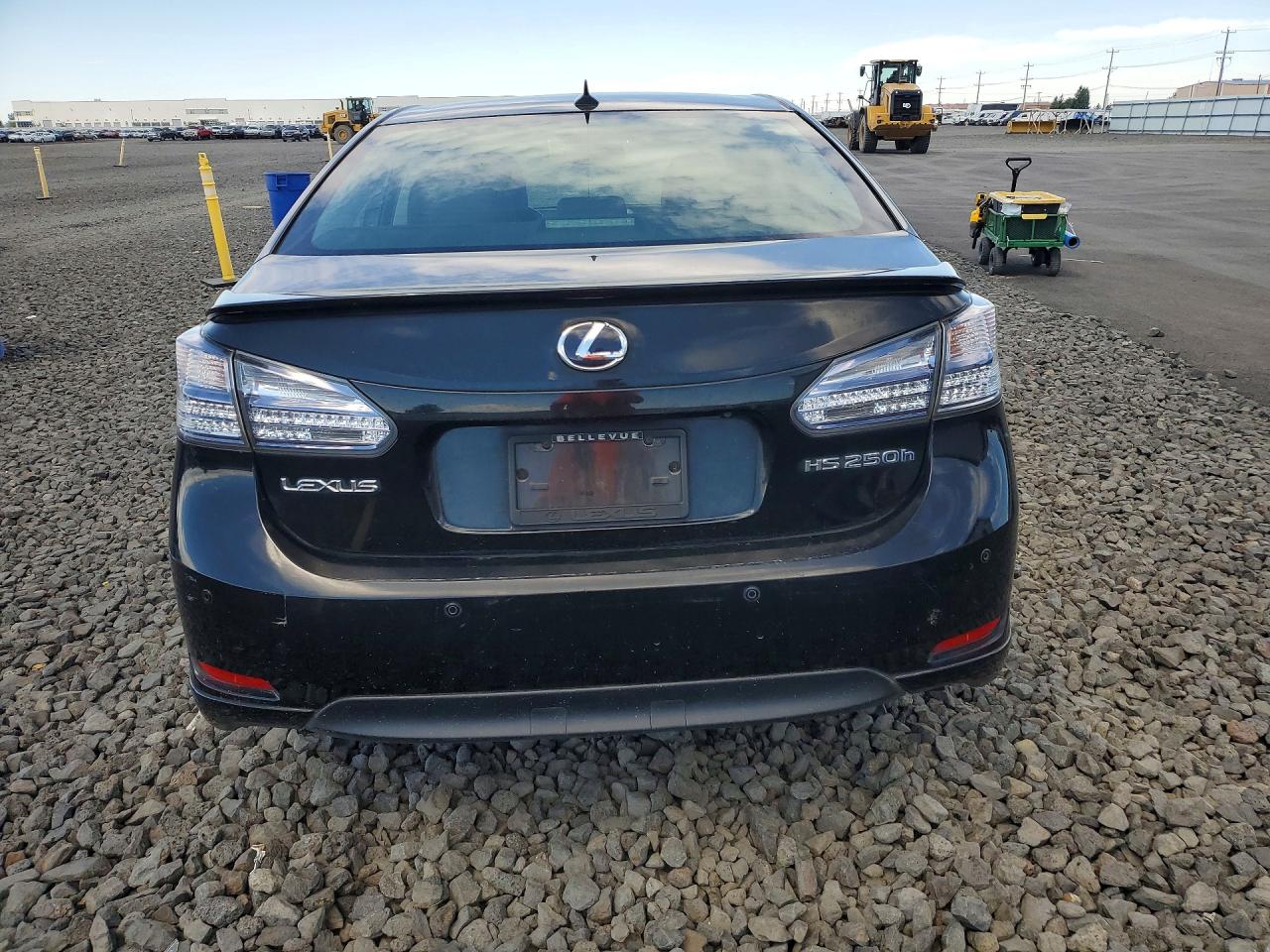 2010 Lexus Hs 250h Black vin: JTHBB1BA8A2007071