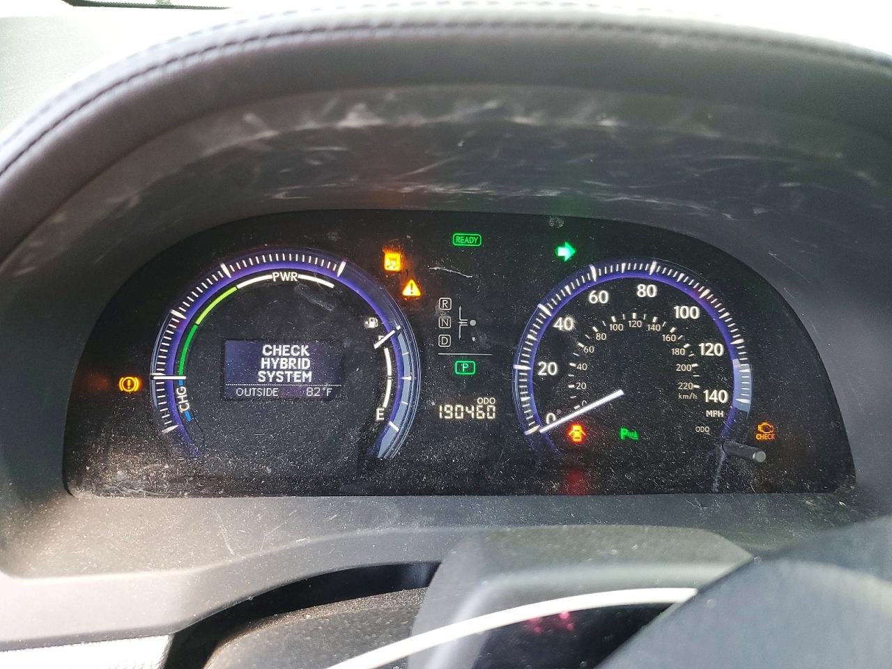 2010 Lexus Hs 250h Black vin: JTHBB1BA8A2007071