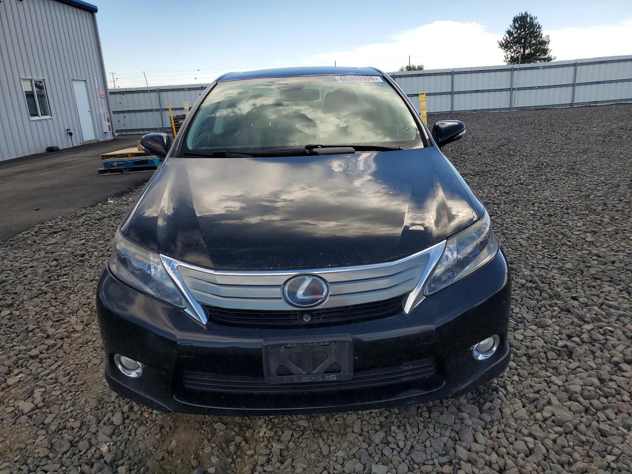 2010 Lexus Hs 250h Black vin: JTHBB1BA8A2007071
