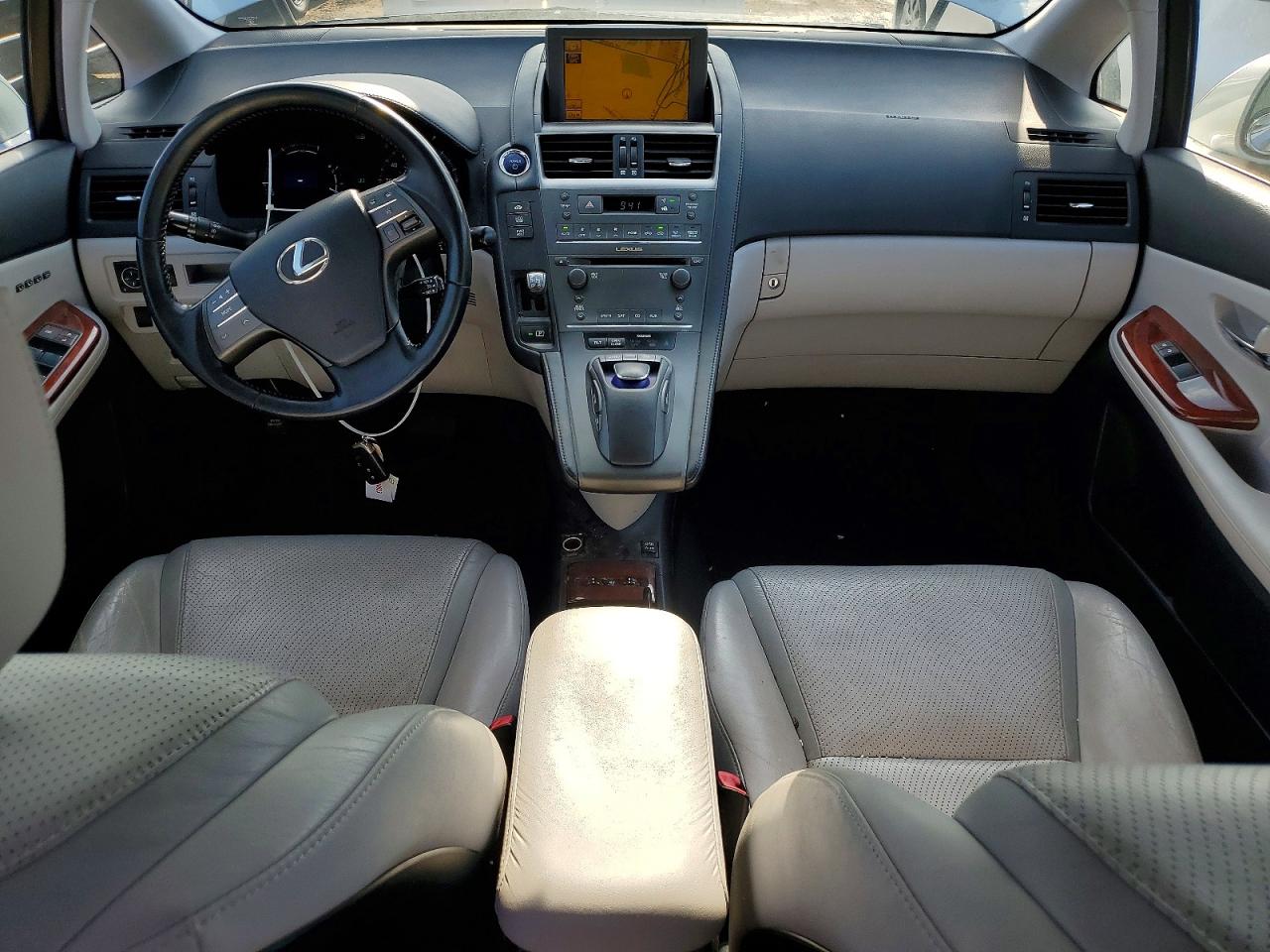 2010 Lexus Hs 250h Premium Silver vin: JTHBB1BA8A2010455
